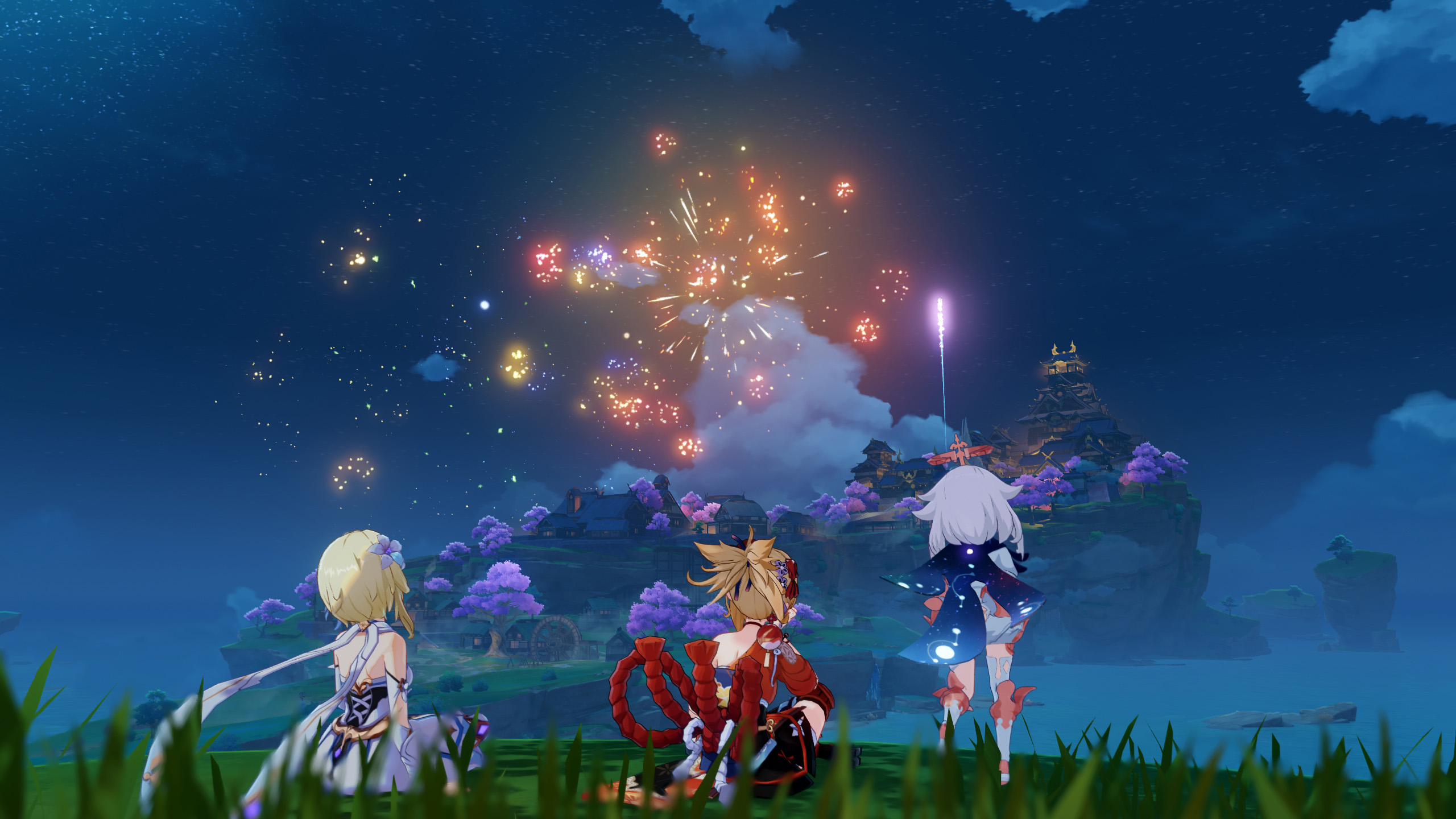 动感手游,原神,烟火