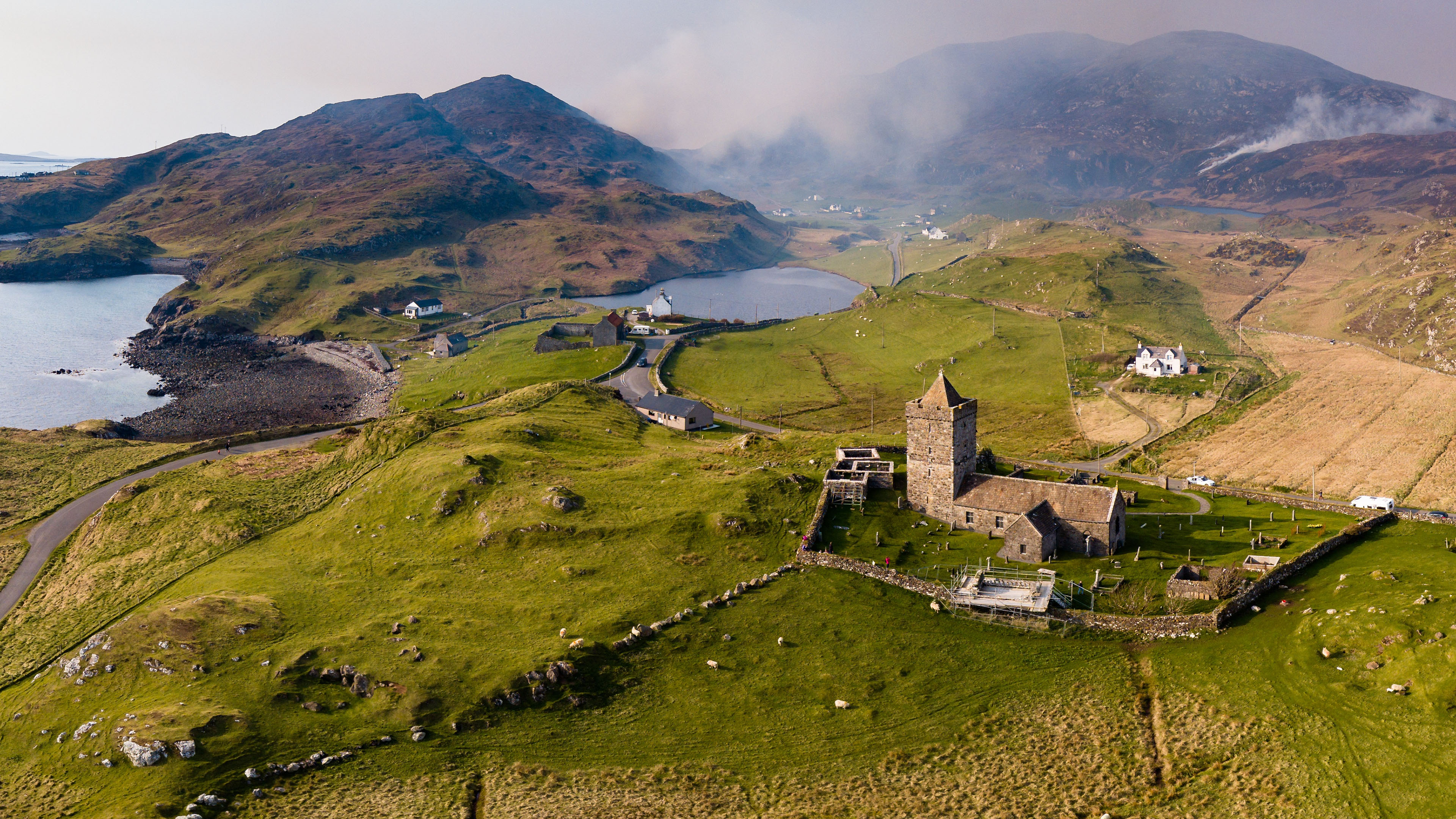 自然风光,城堡,古堡,爱尔兰