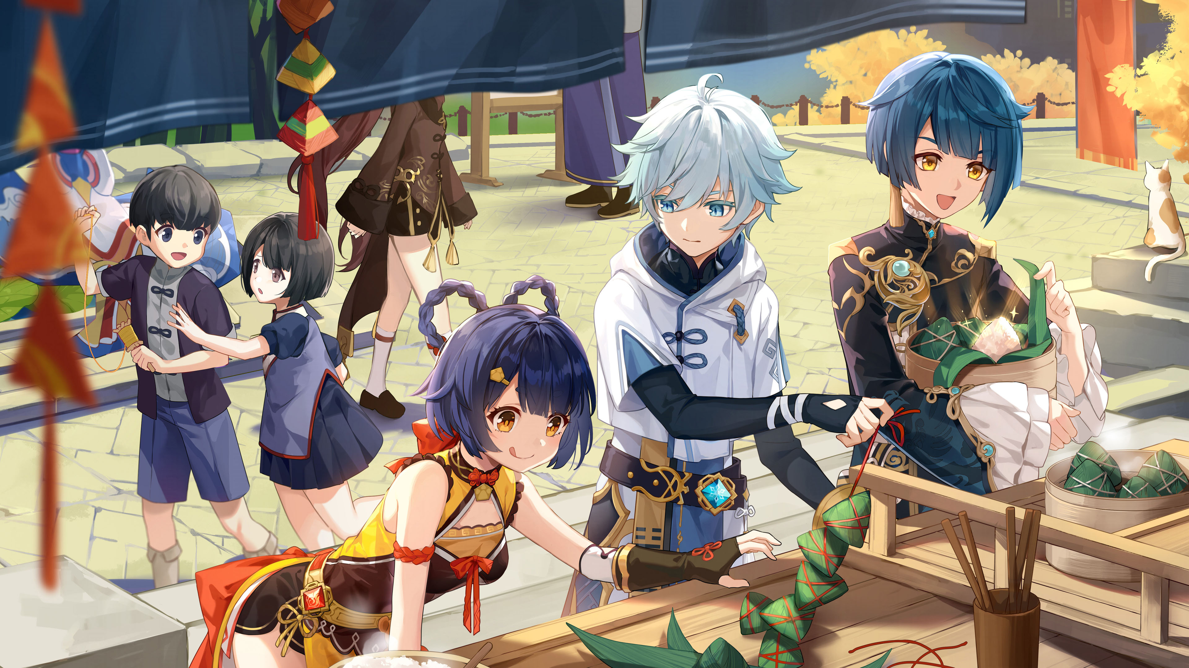 手游世界,原神,端午节