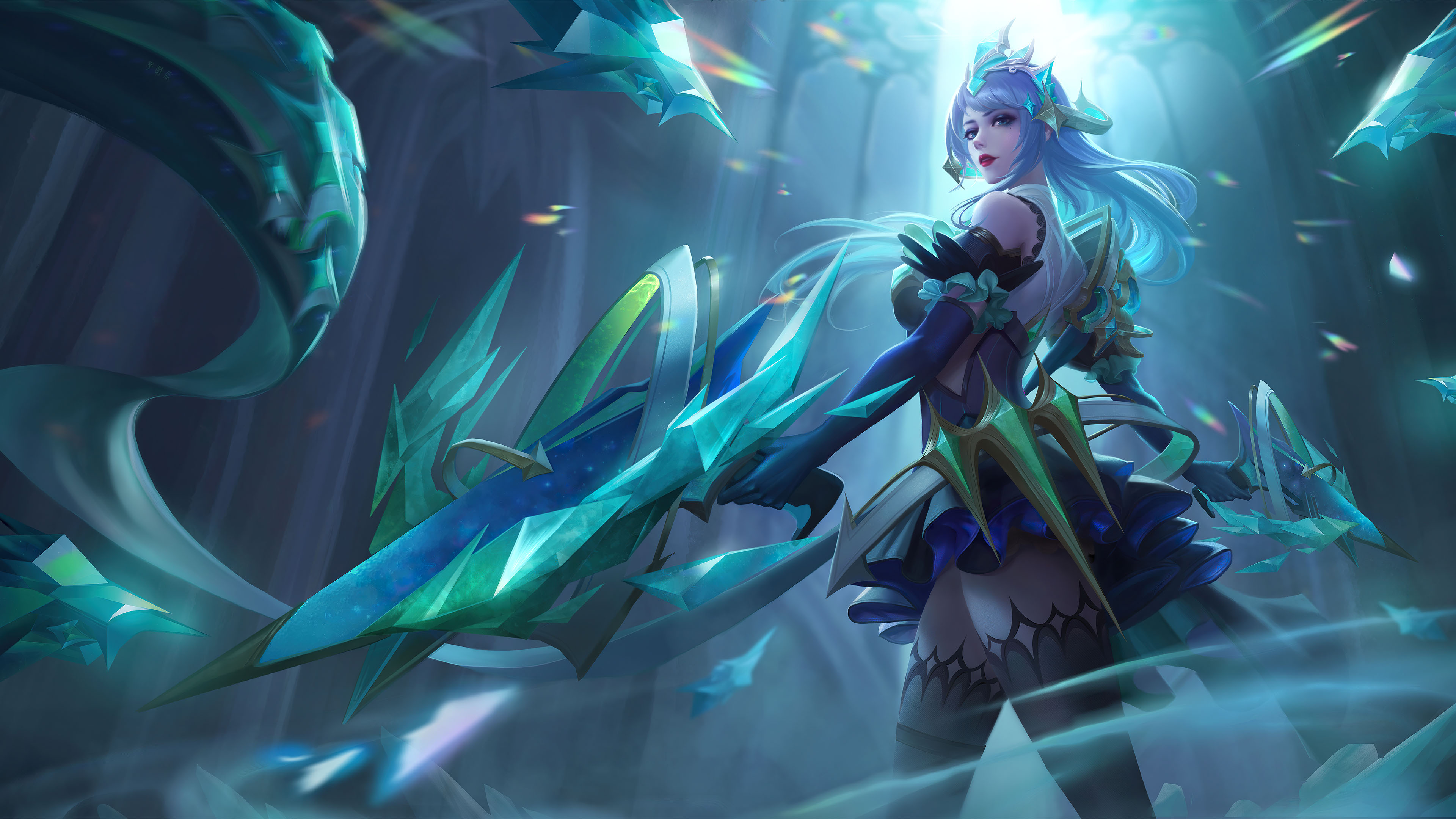 王者荣耀,冰枪,魔法