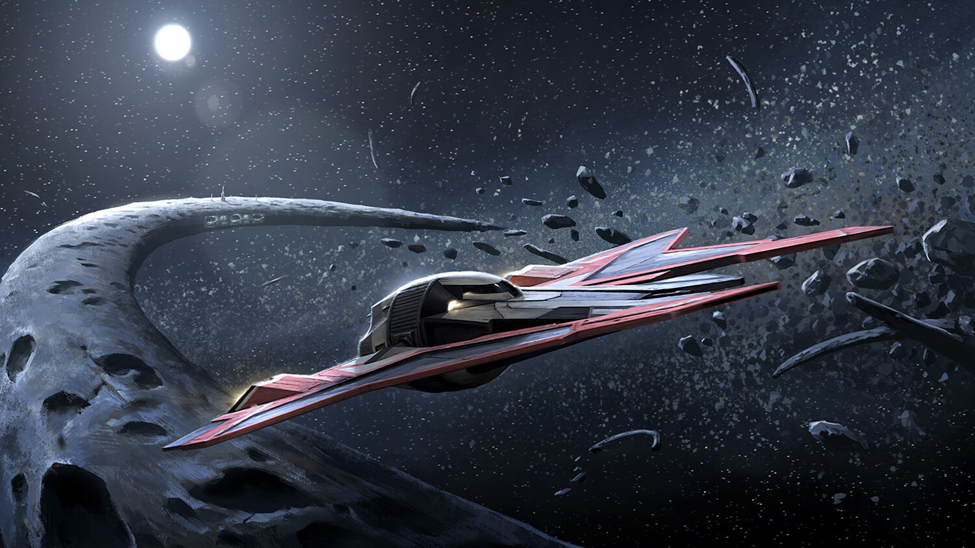 主机游戏,飞船,恒星,陨石,太空