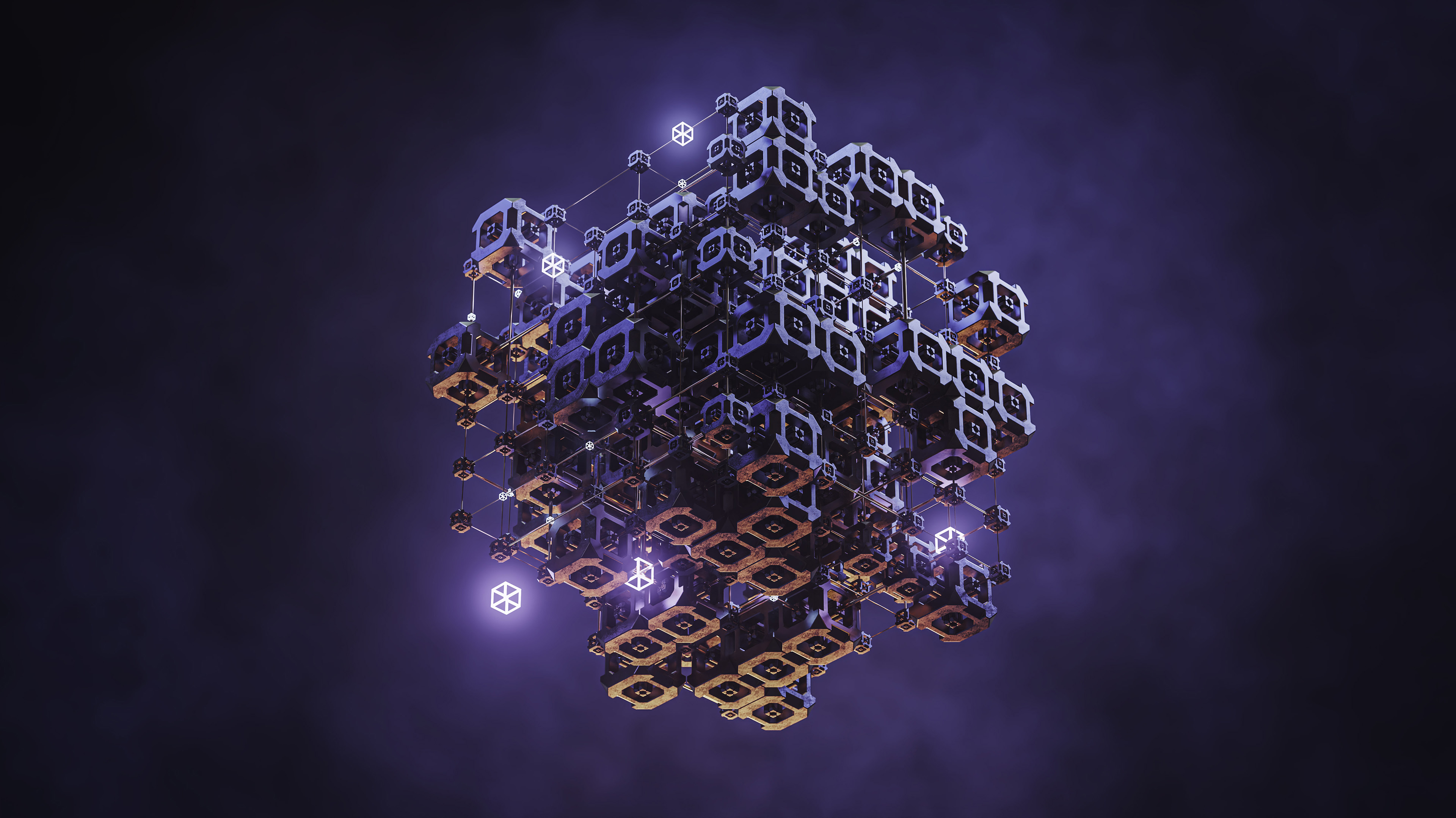 魔方,3D,机械,科技