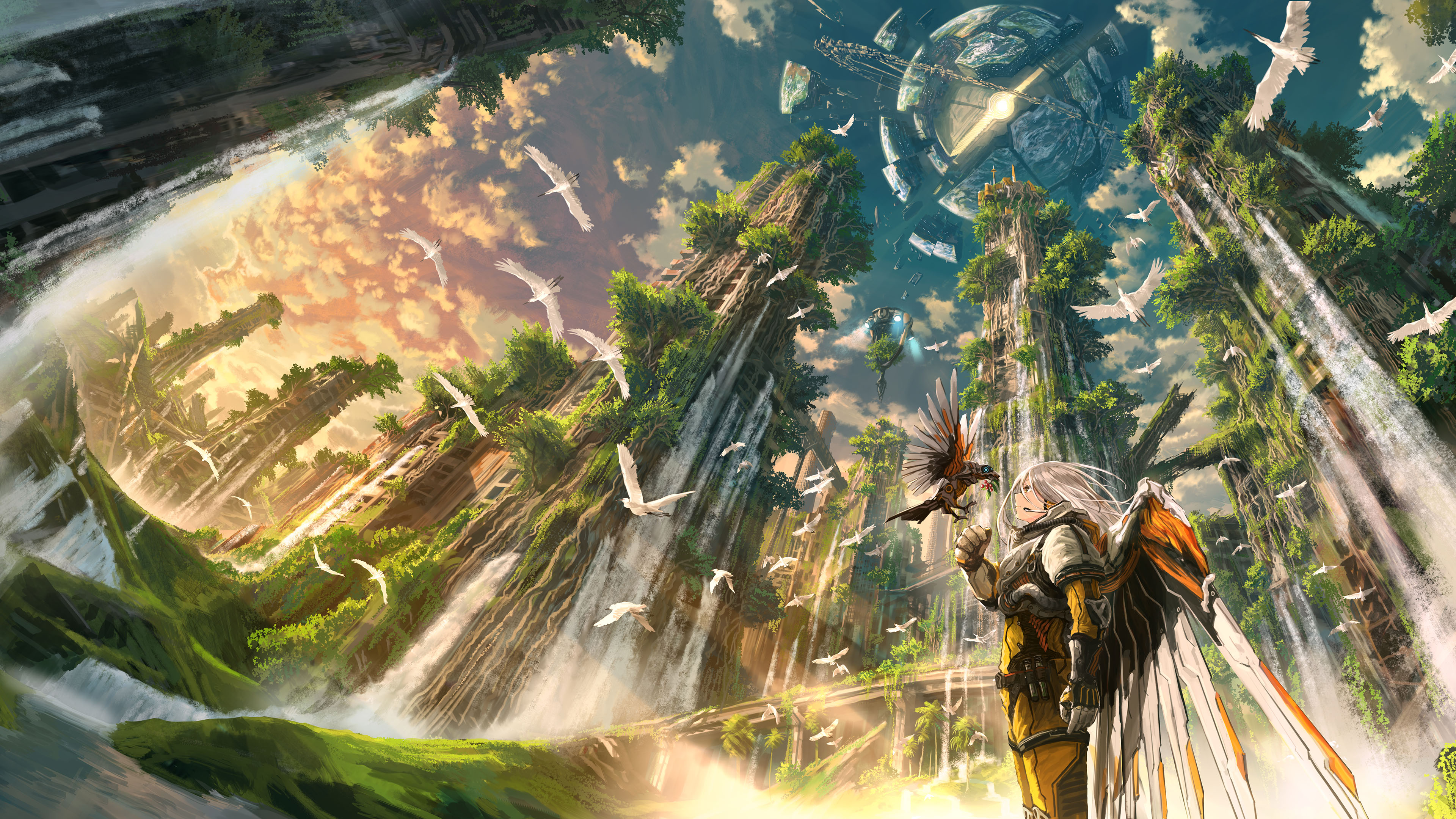 白垩纪,山谷,翅膀,张家界,机械