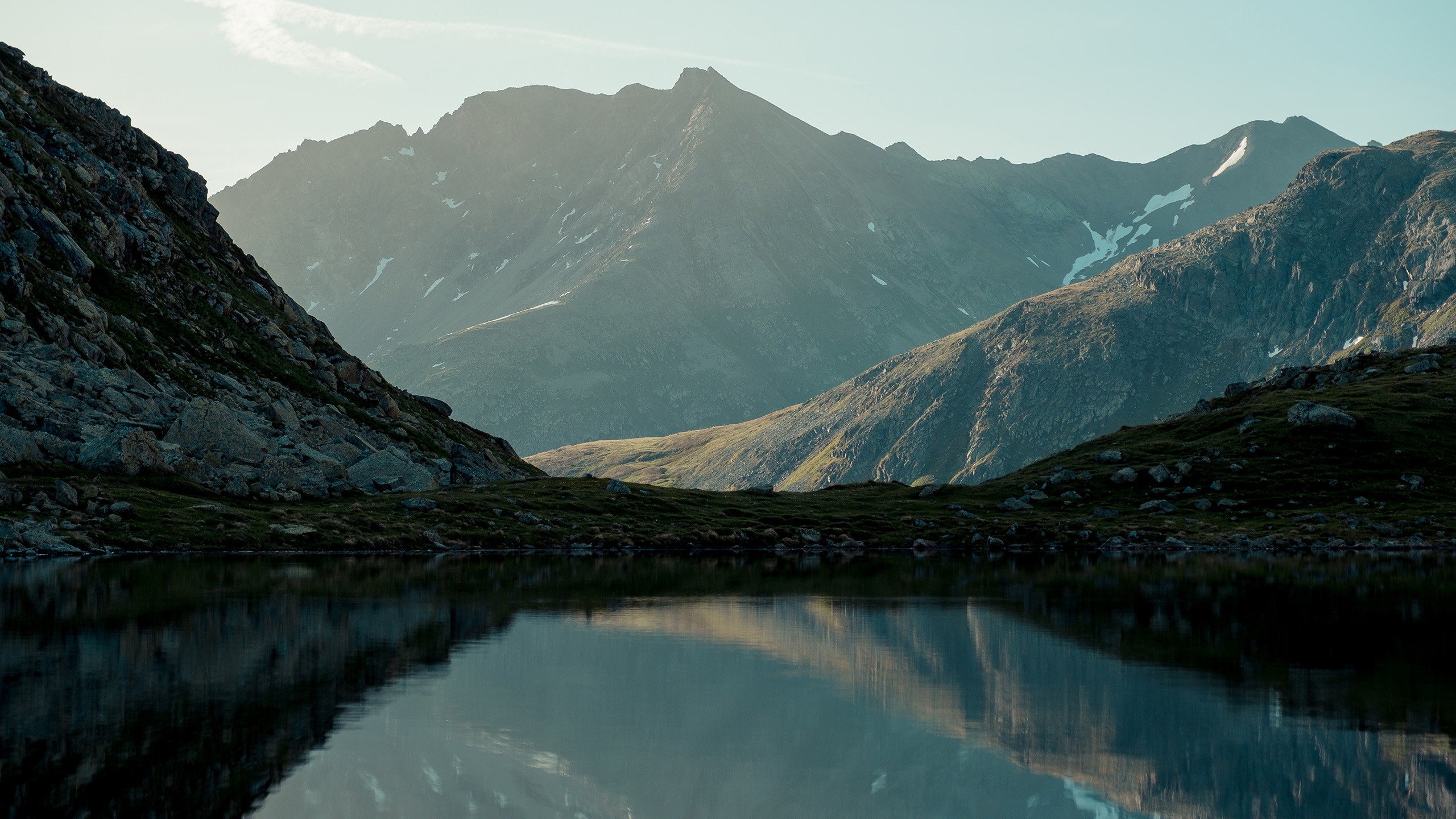 自然风光,山川,山峰,倒影