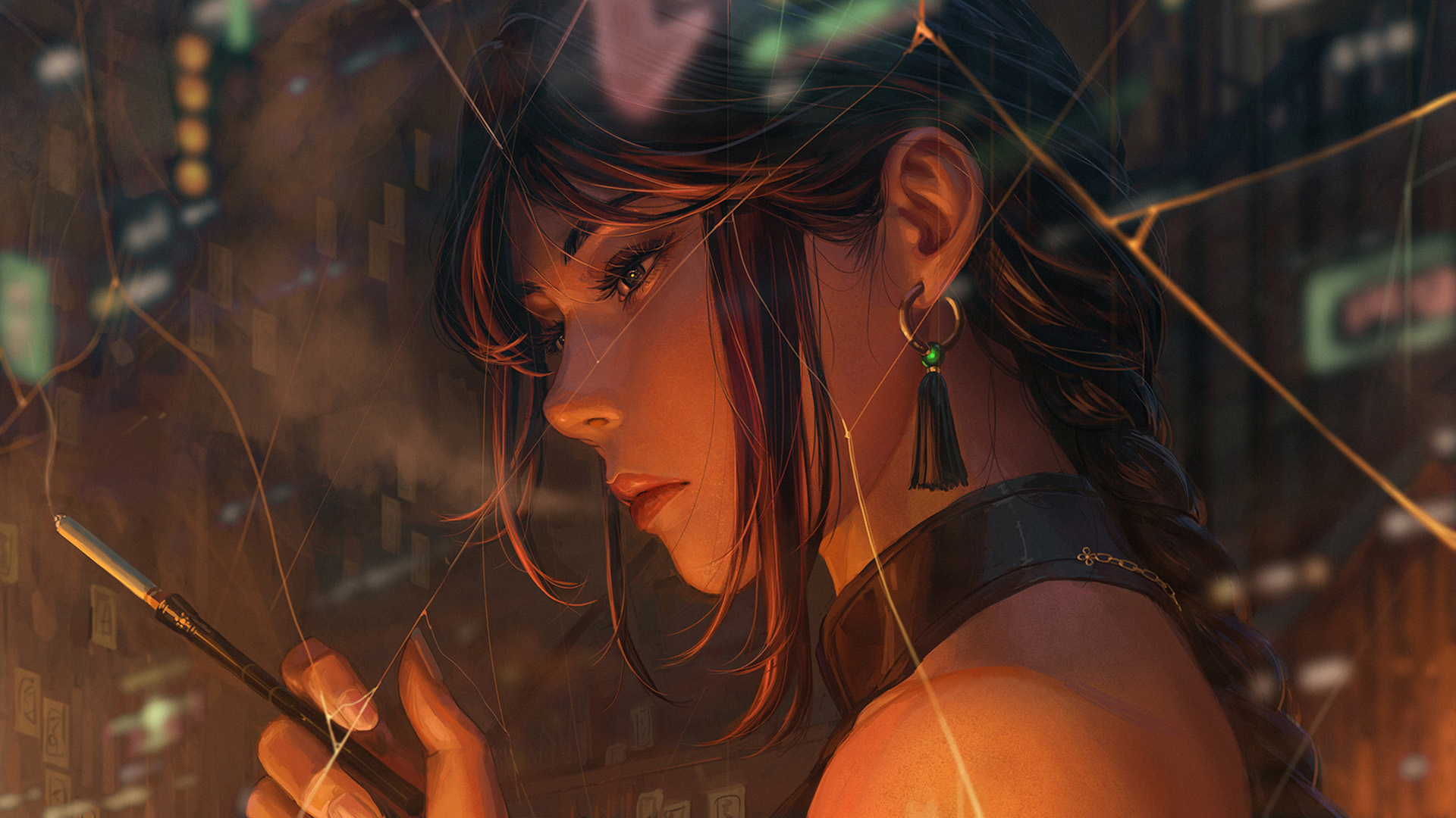 香烟,玻璃,城市,事务所