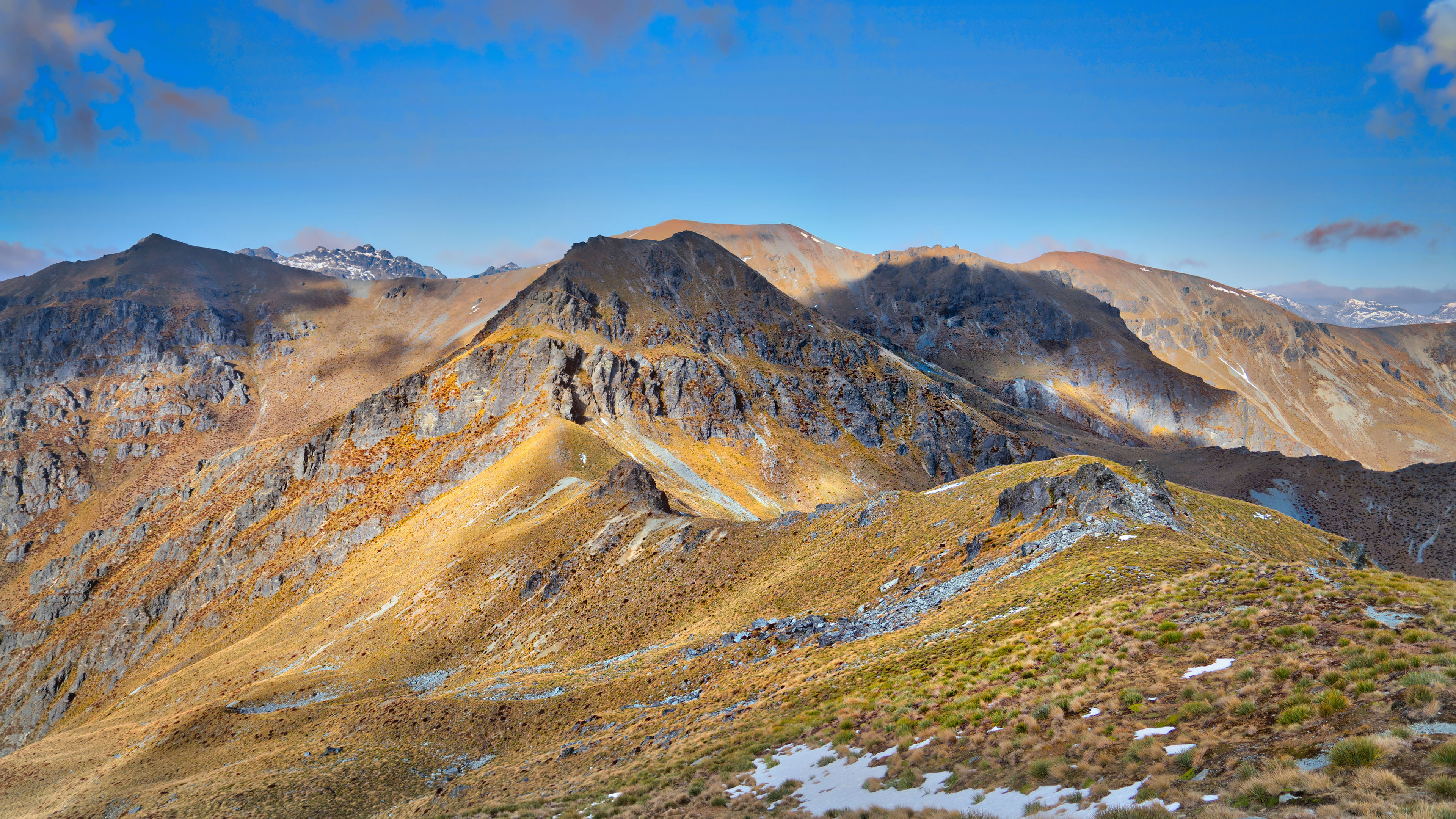 自然风光,山坡,蓝天,秋天