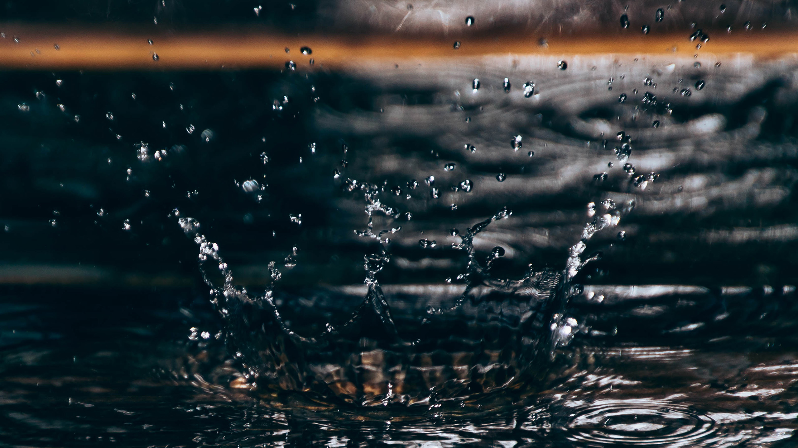 水滴,水花,慢镜头