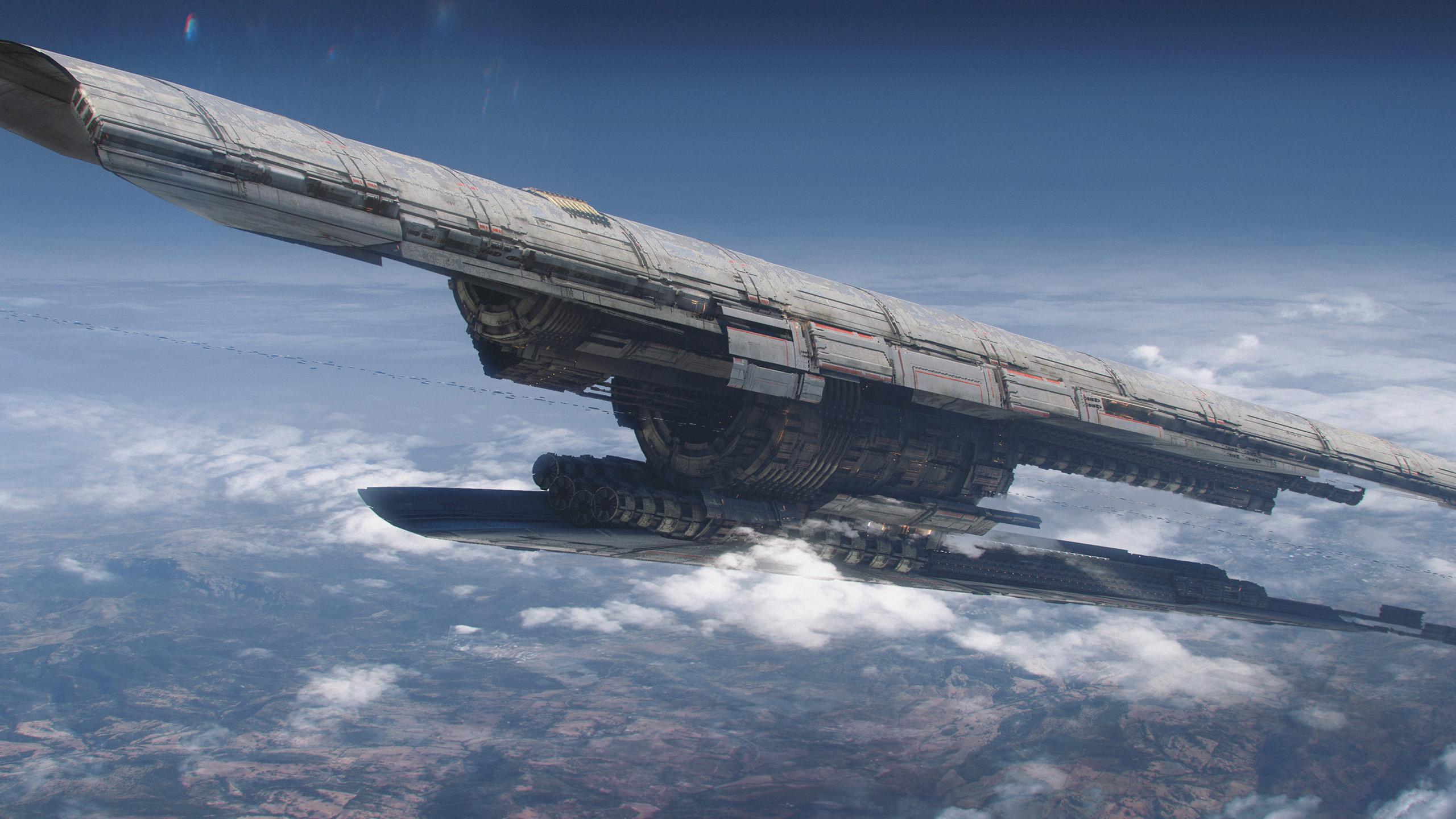 太空站,天空,航天器