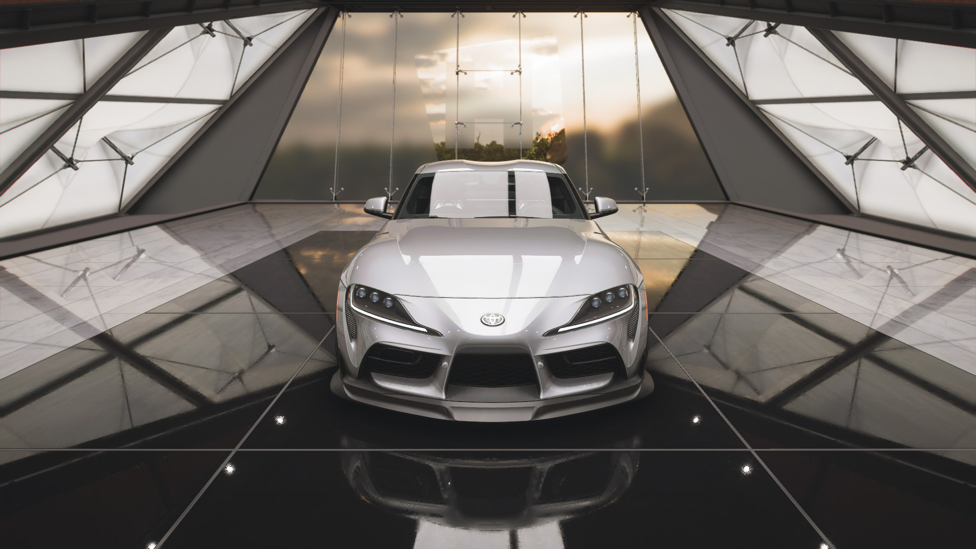 丰田,车展,光影,3D,几何