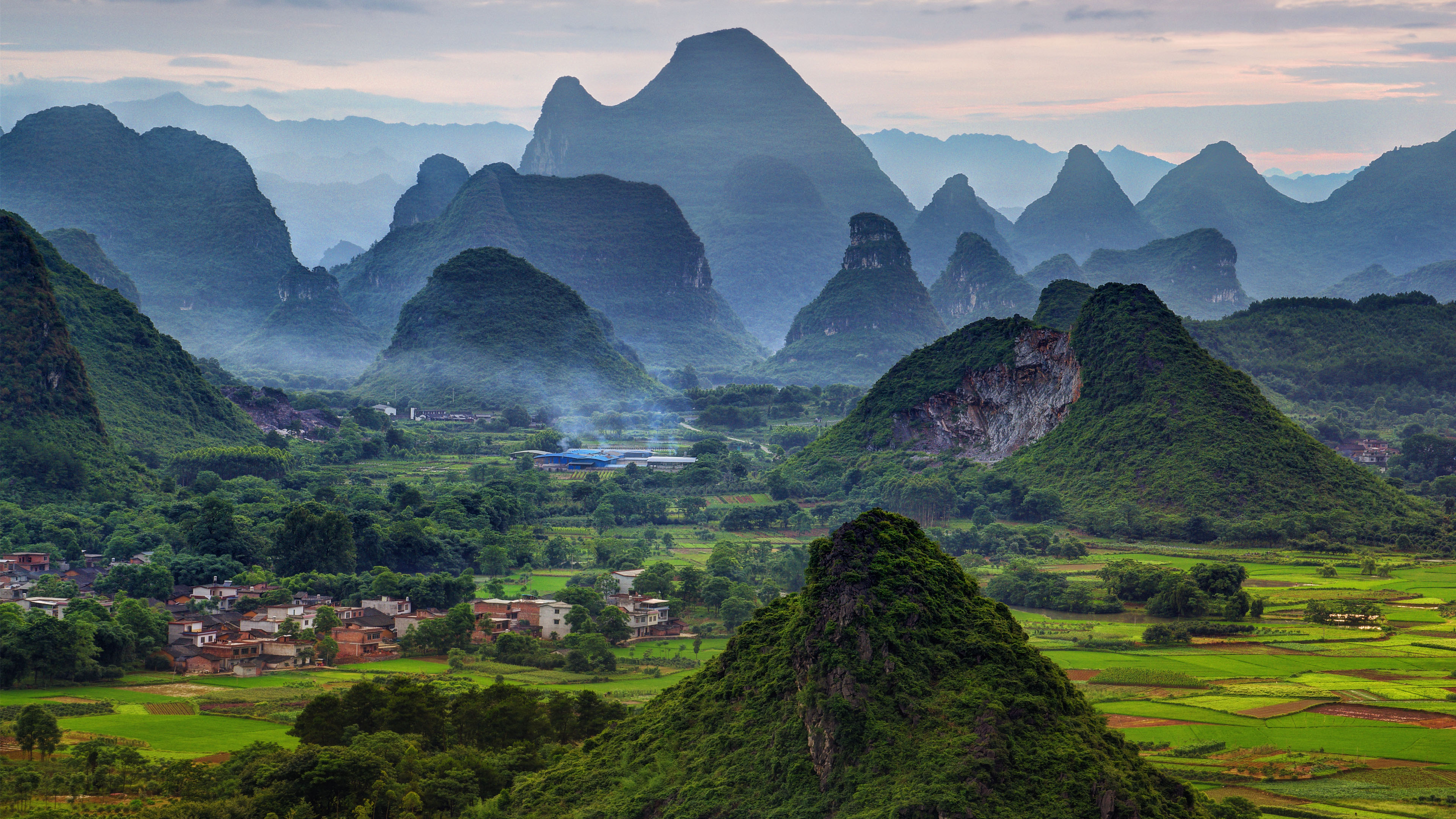 自然风光,桂林,阳朔,山水甲天下