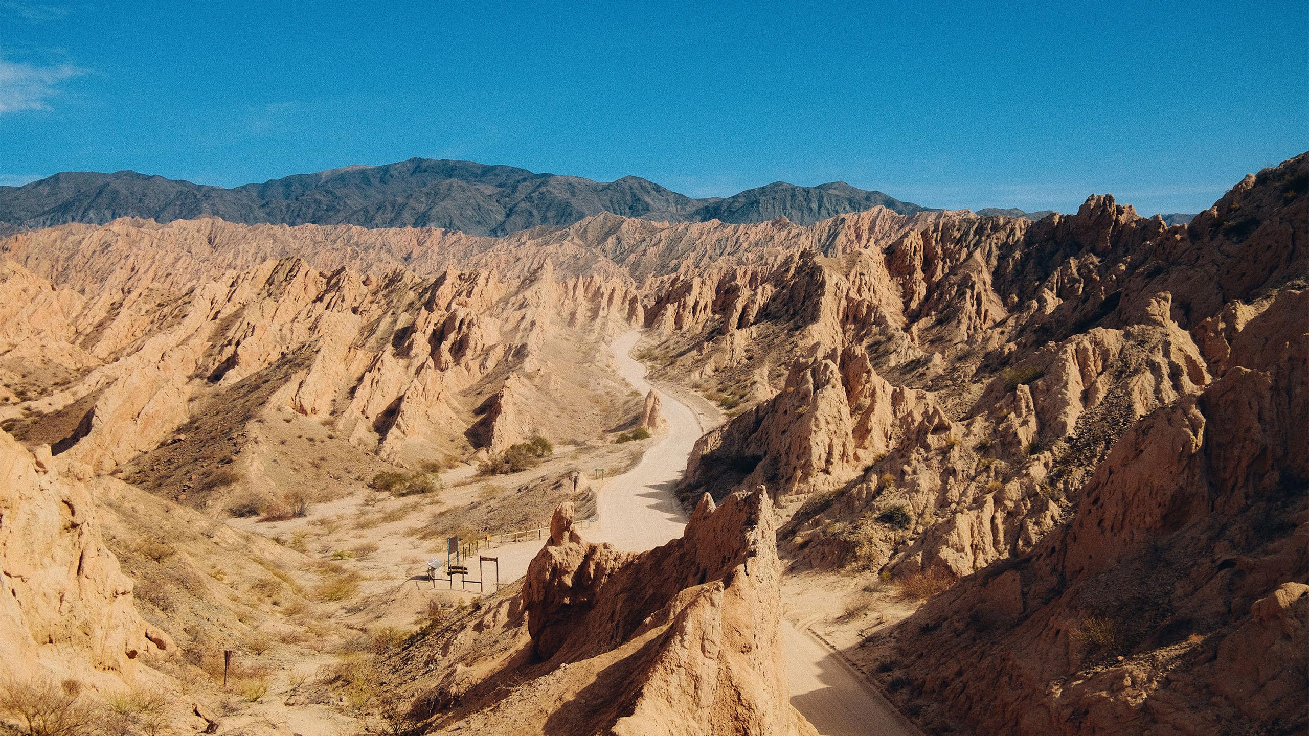 自然风光,沟壑,黄沙