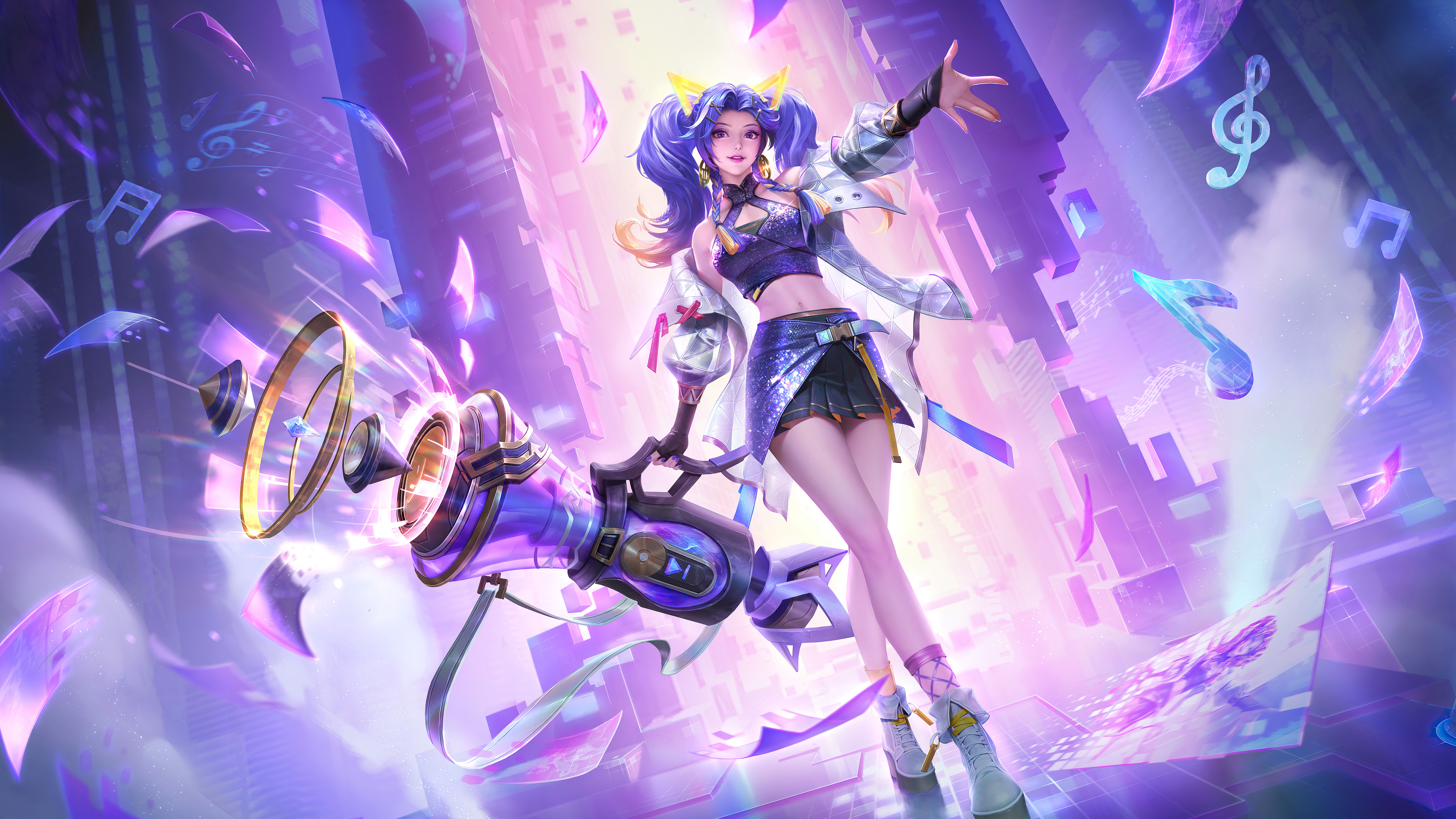 王者荣耀,手游世界,孙尚香,音你闪耀