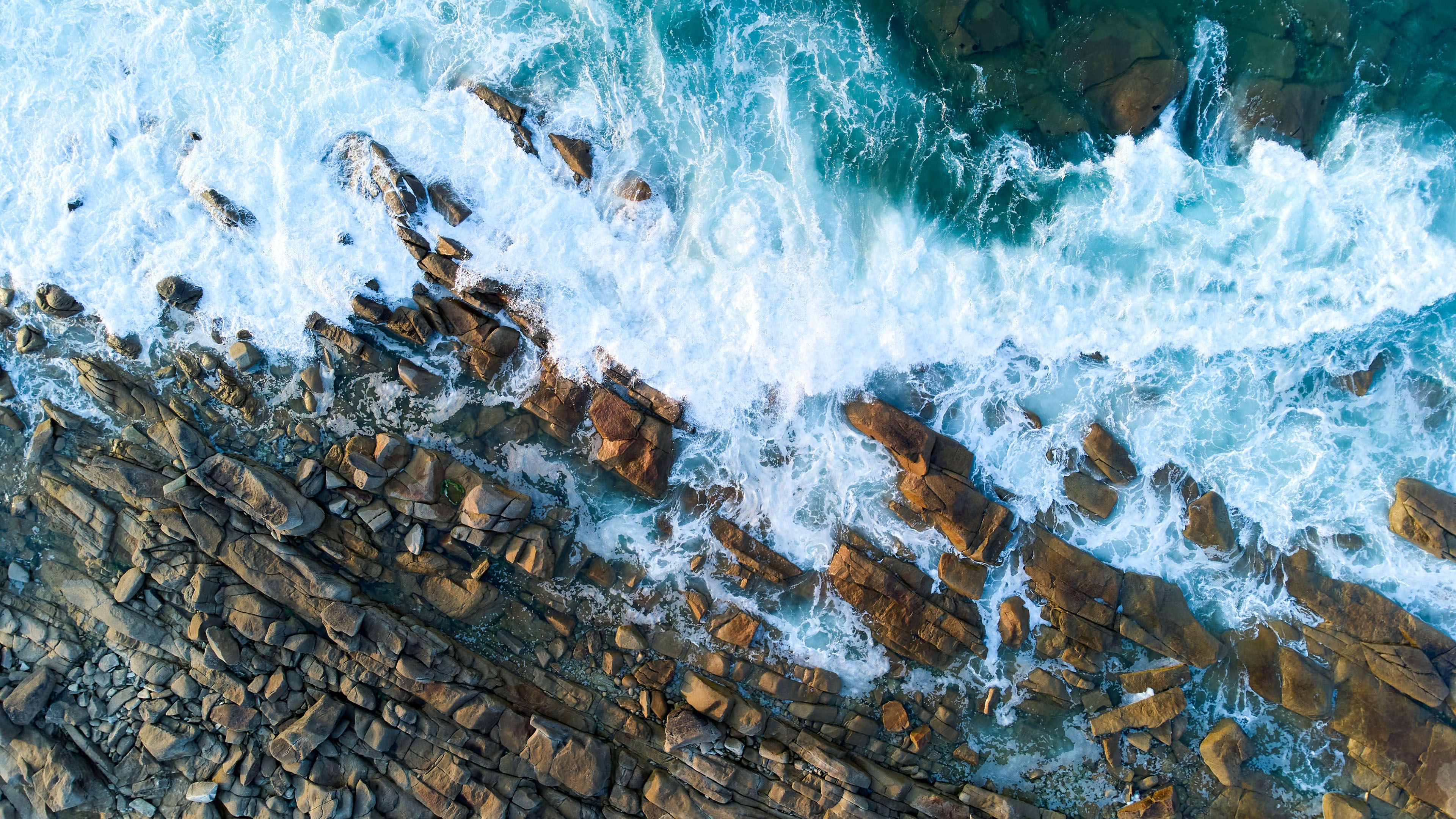 海洋天堂,浪花,石头,海浪