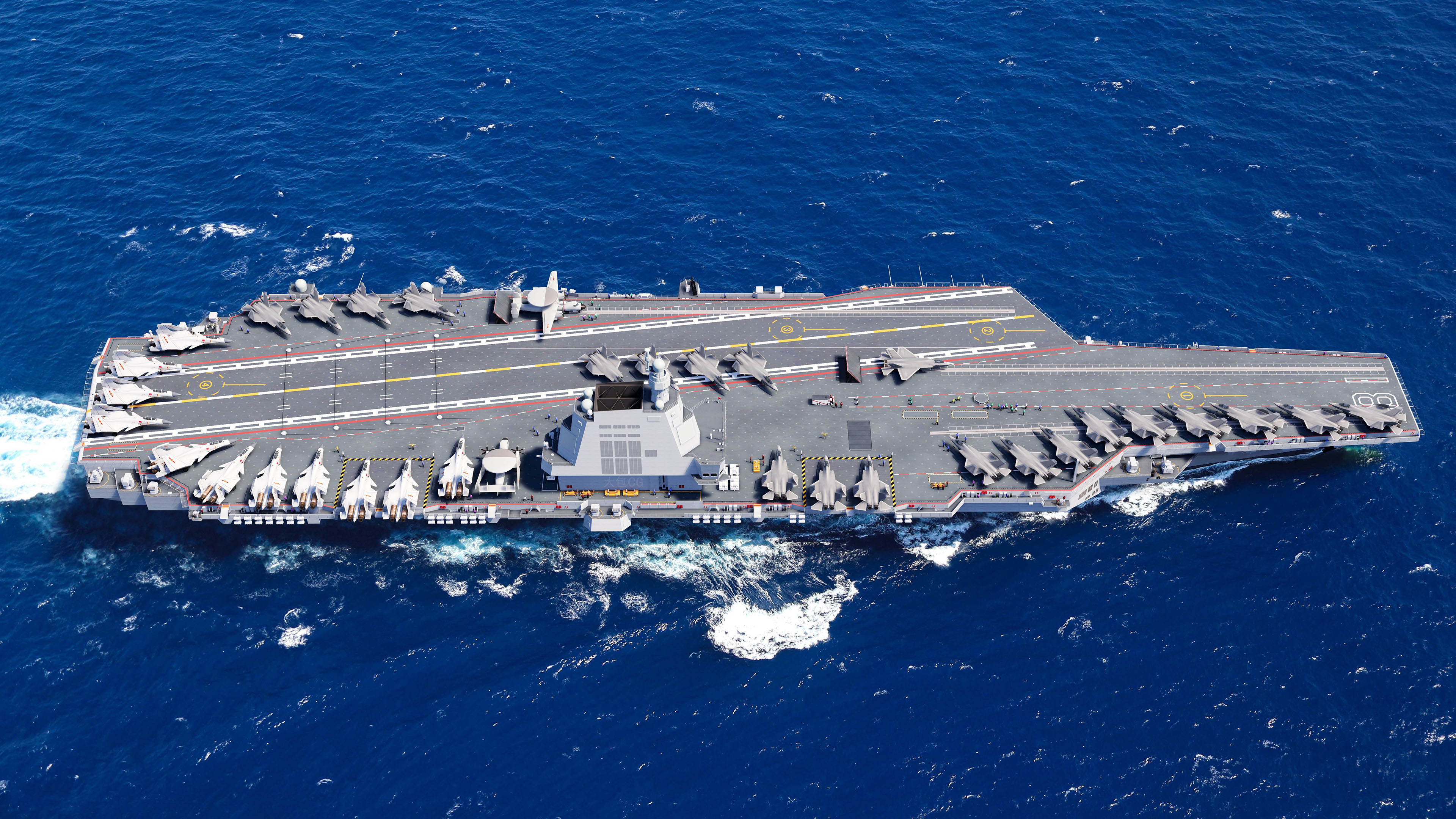 福建舰,航空母舰,航母,中国海军