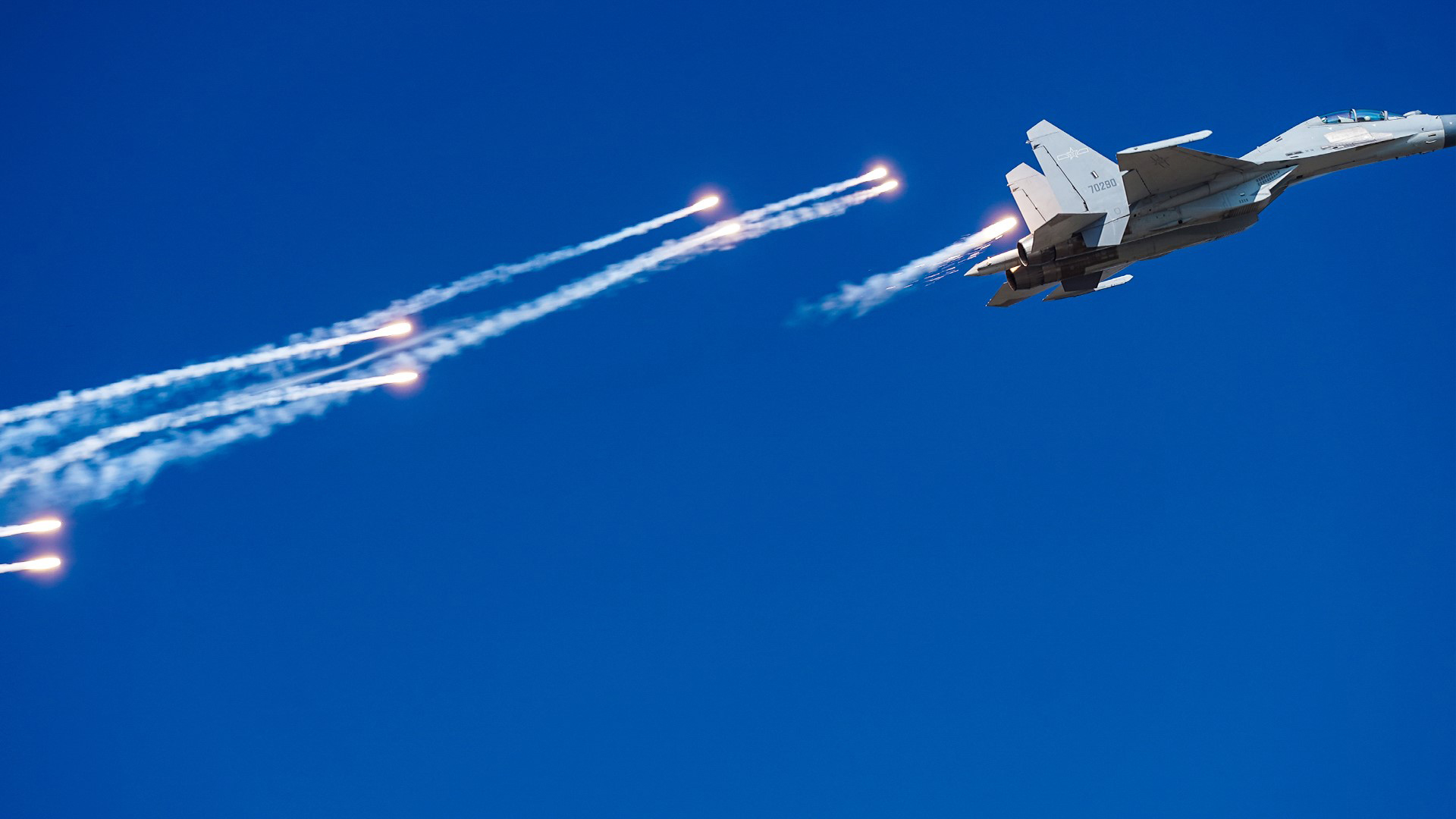 中国空军,飞行表演,战斗机