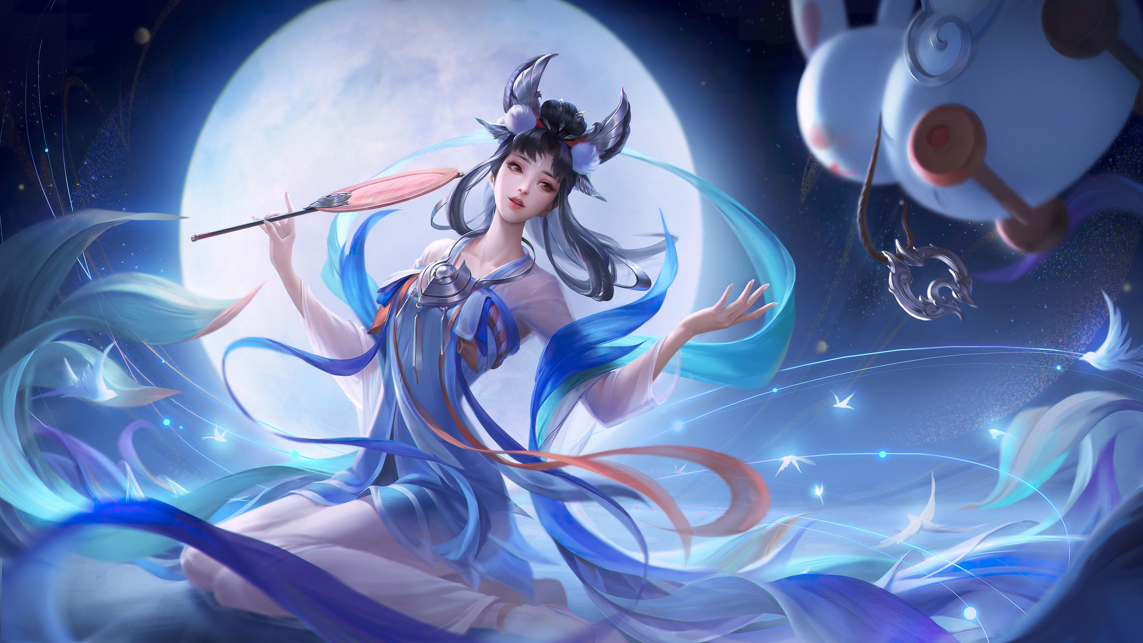 王者荣耀,嫦娥,如梦令,圆月