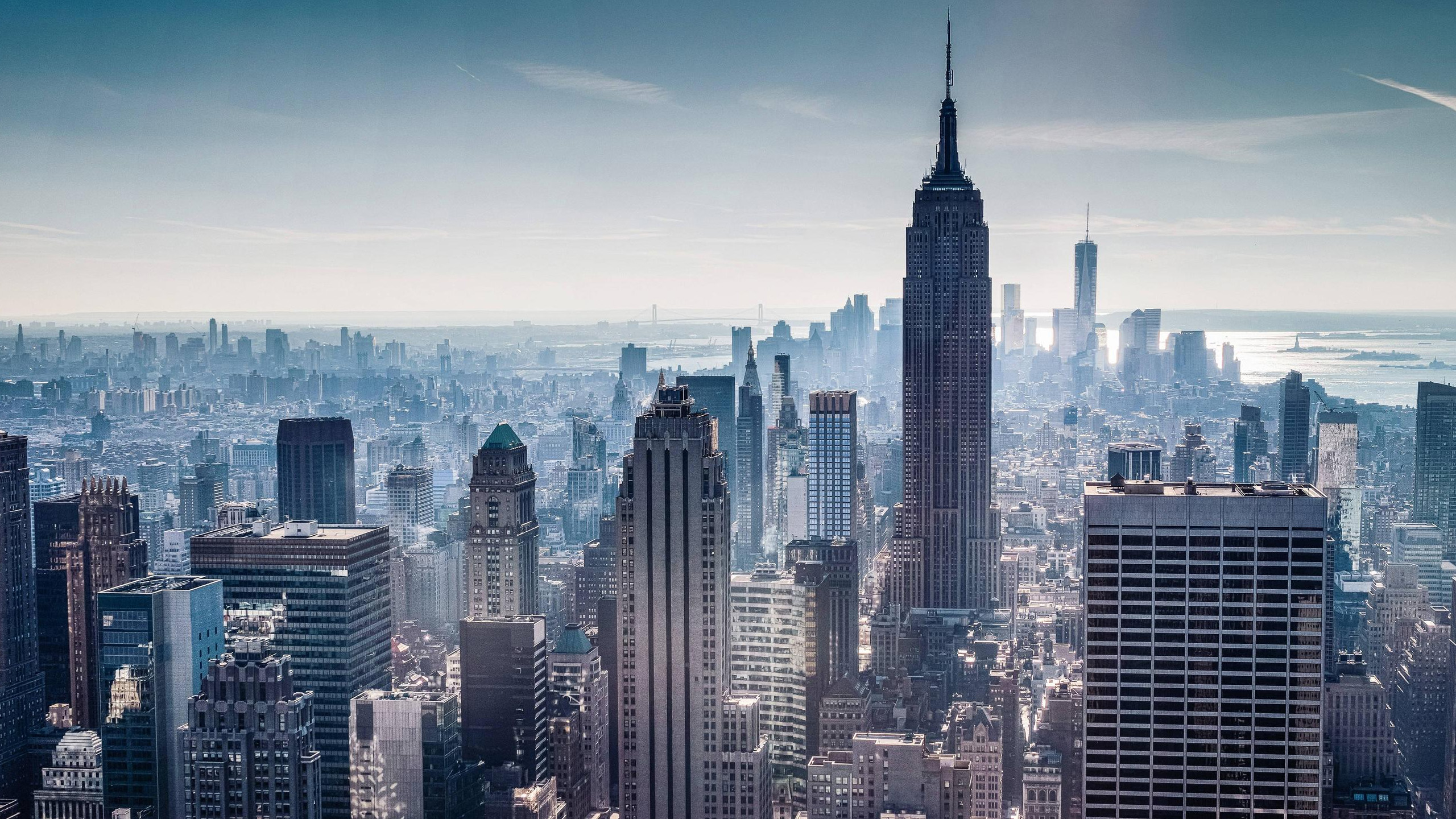 都市,纽约,帝国大厦,高楼