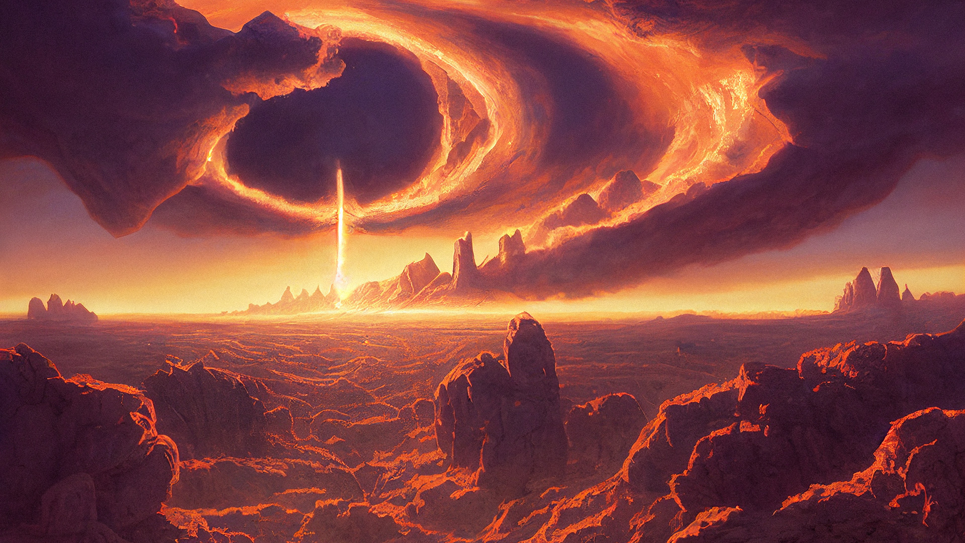 天空,圣光,云层之上