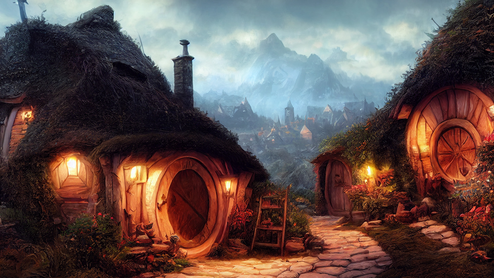 魔兽世界,哈比人,小木屋