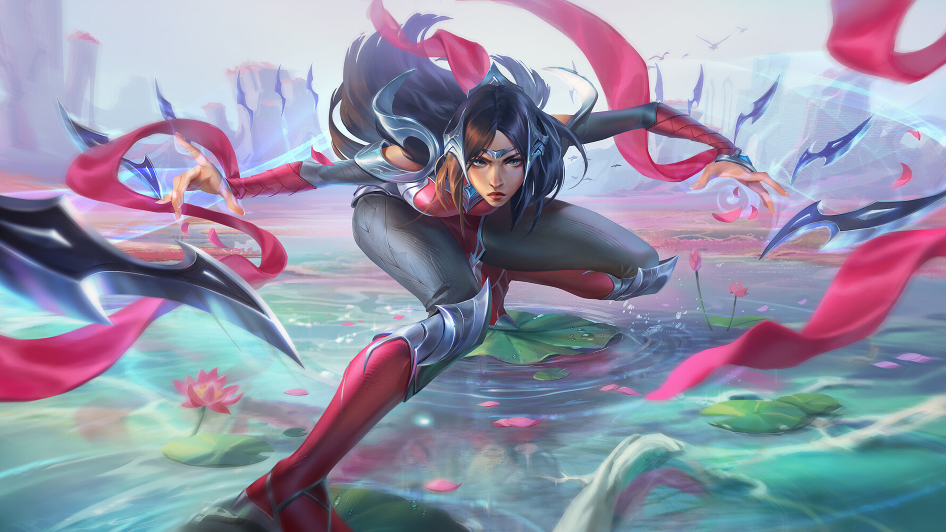 刀手,,飞刀,荷花,刀妹