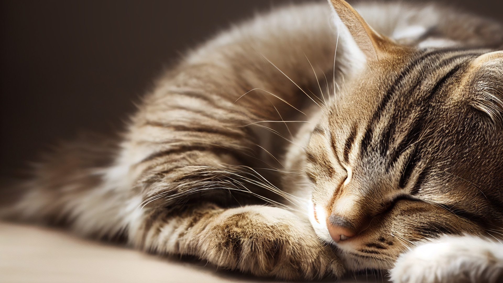 喵星人,睡觉猫,可爱