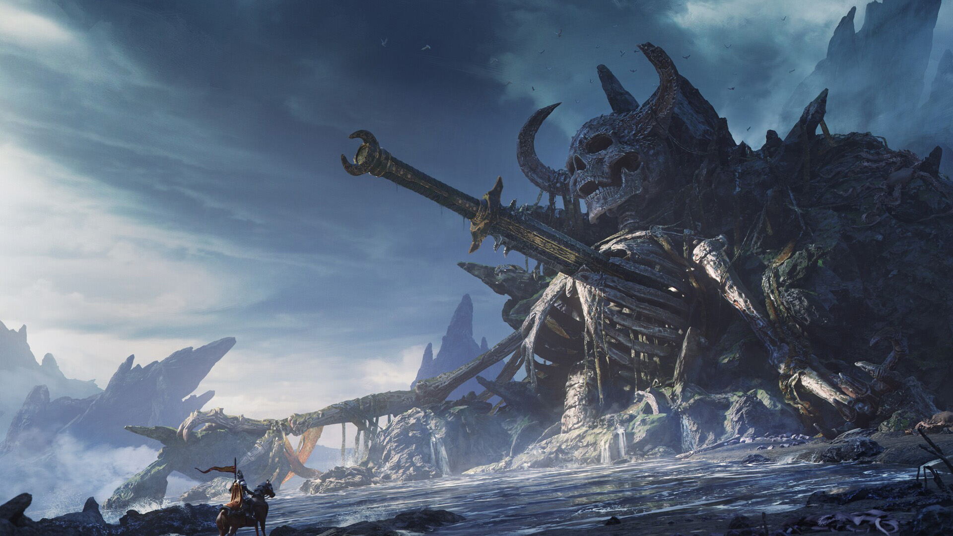 其实,旗帜,唐吉坷德,骷髅,魔神