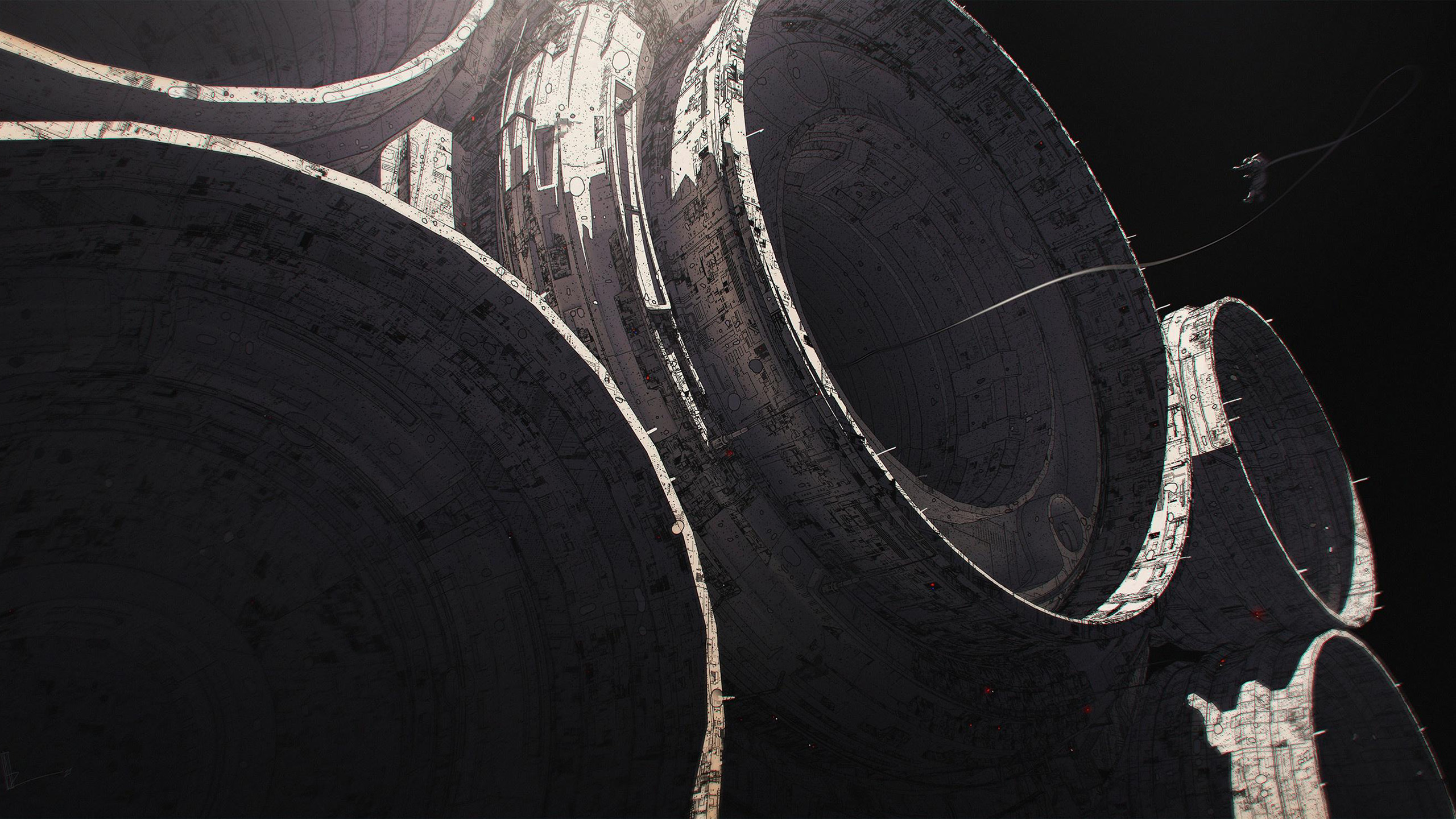 空间站,宇航员,太空,未来