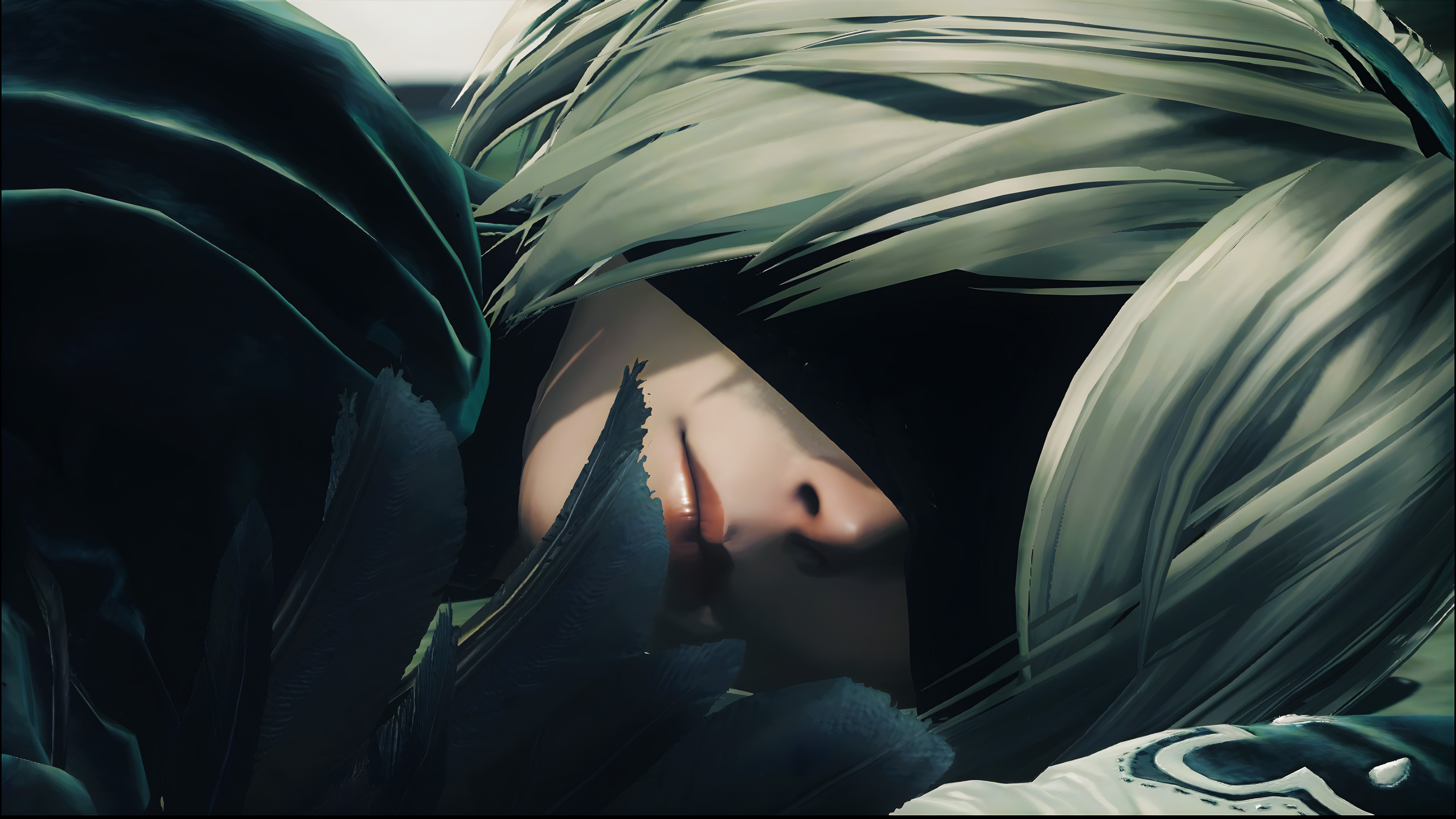 机械纪元,白发,2B