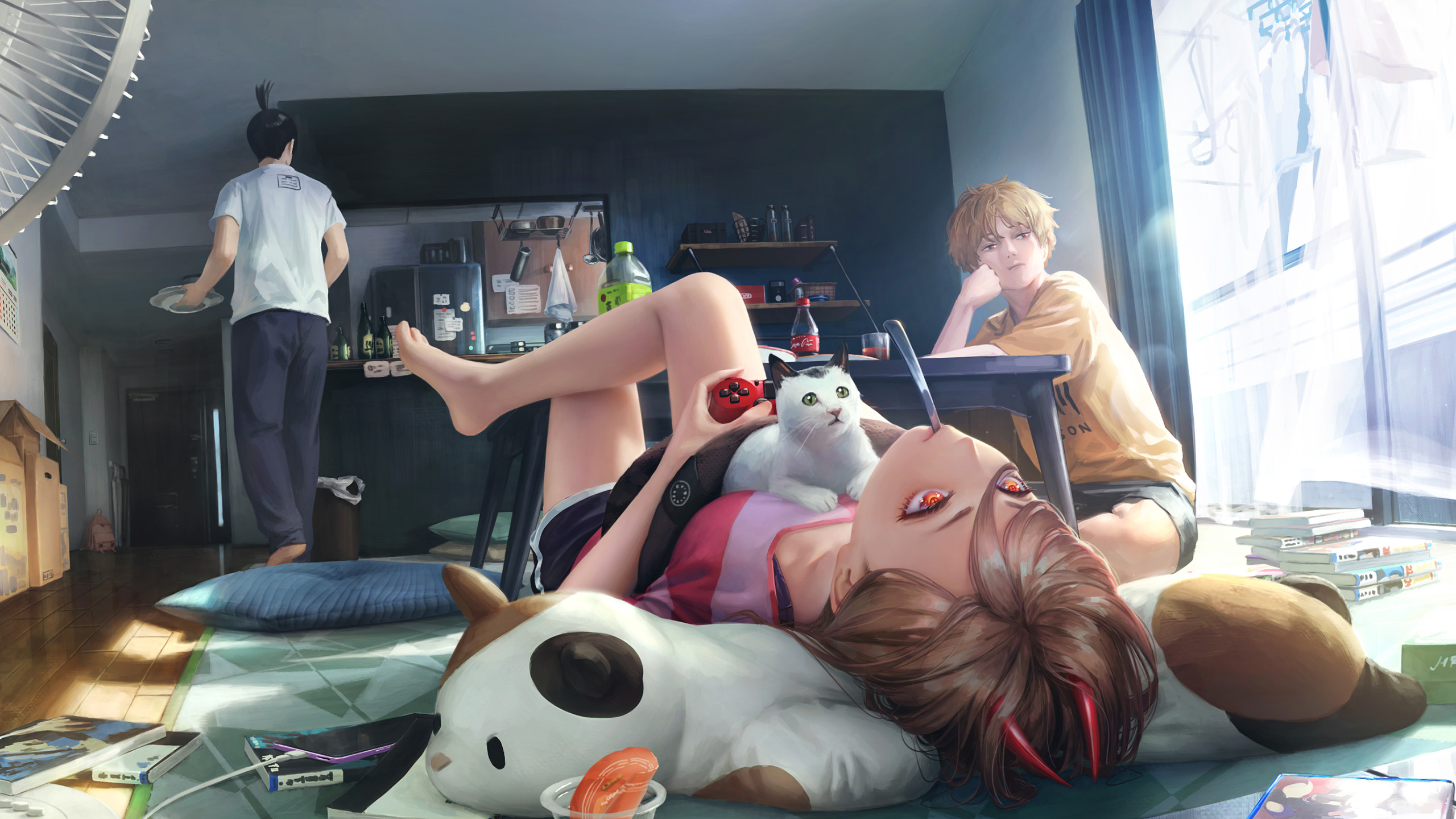 链锯人,帕瓦,电次,夏天午后