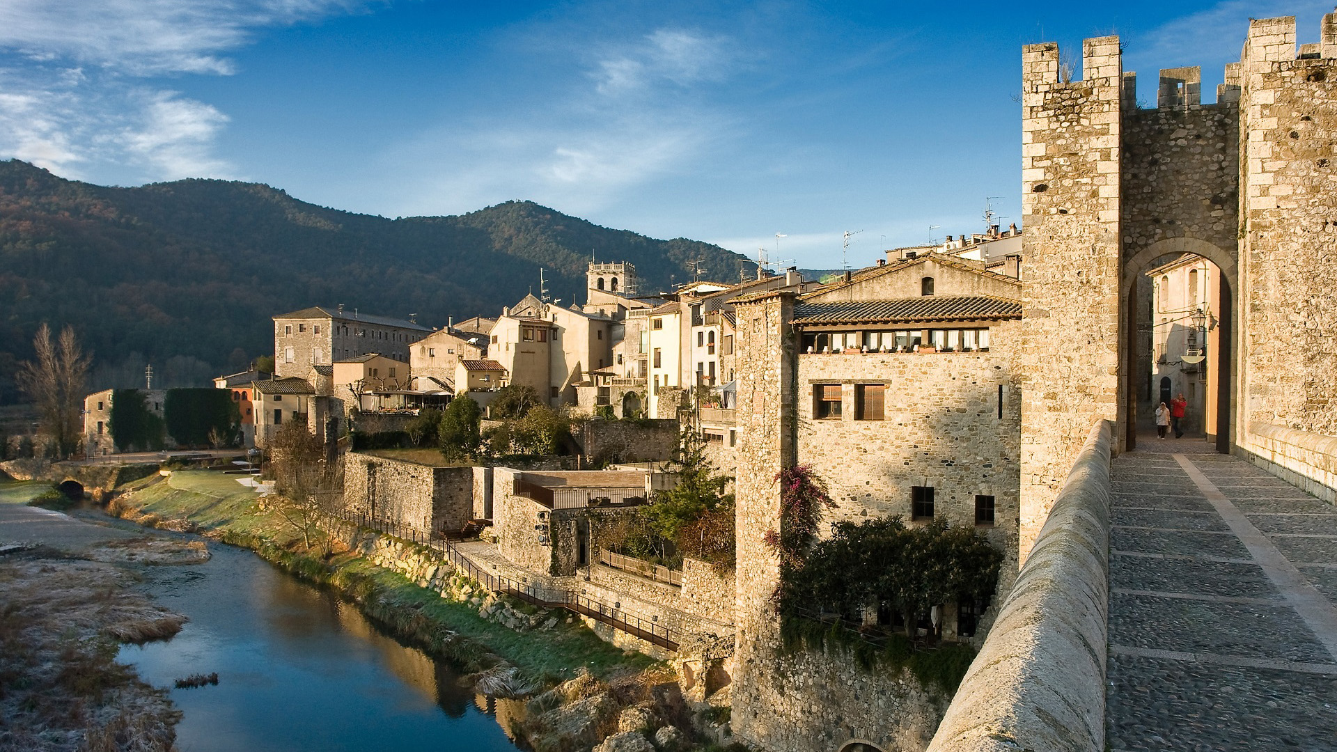 古城,城堡,城墙,古镇