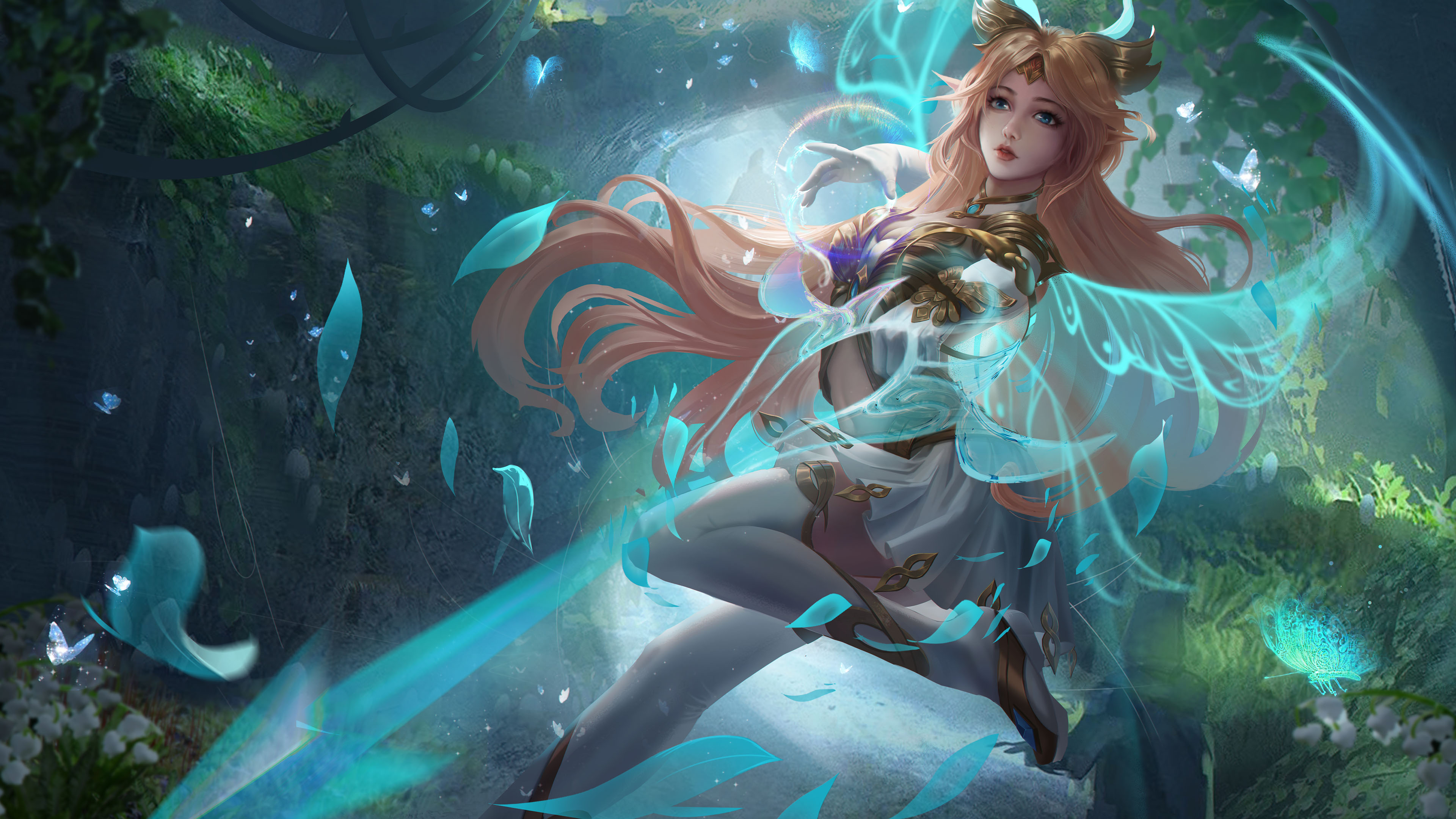 王者荣耀,森林,精灵