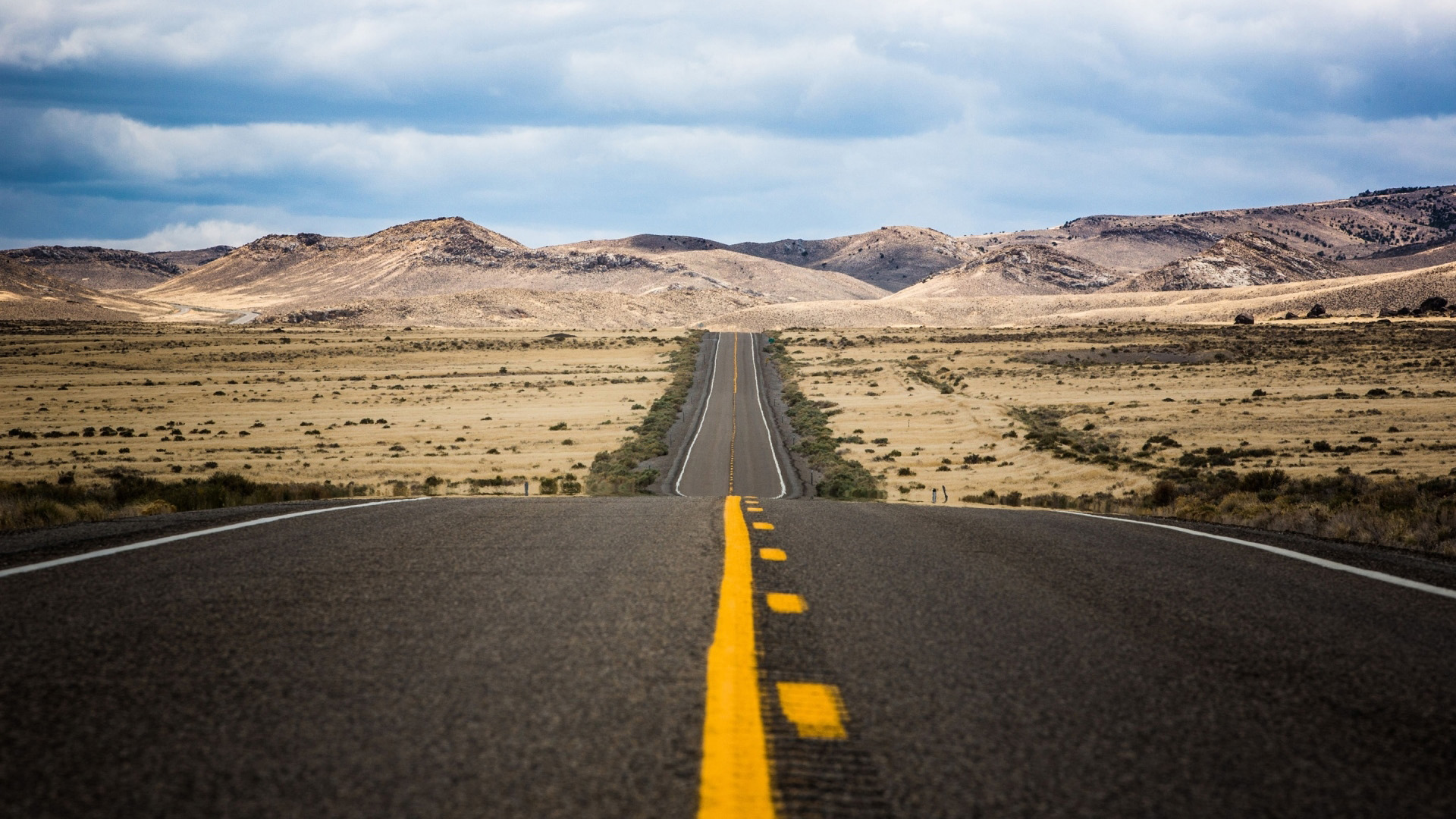 自然风光,公路,笔直,荒漠