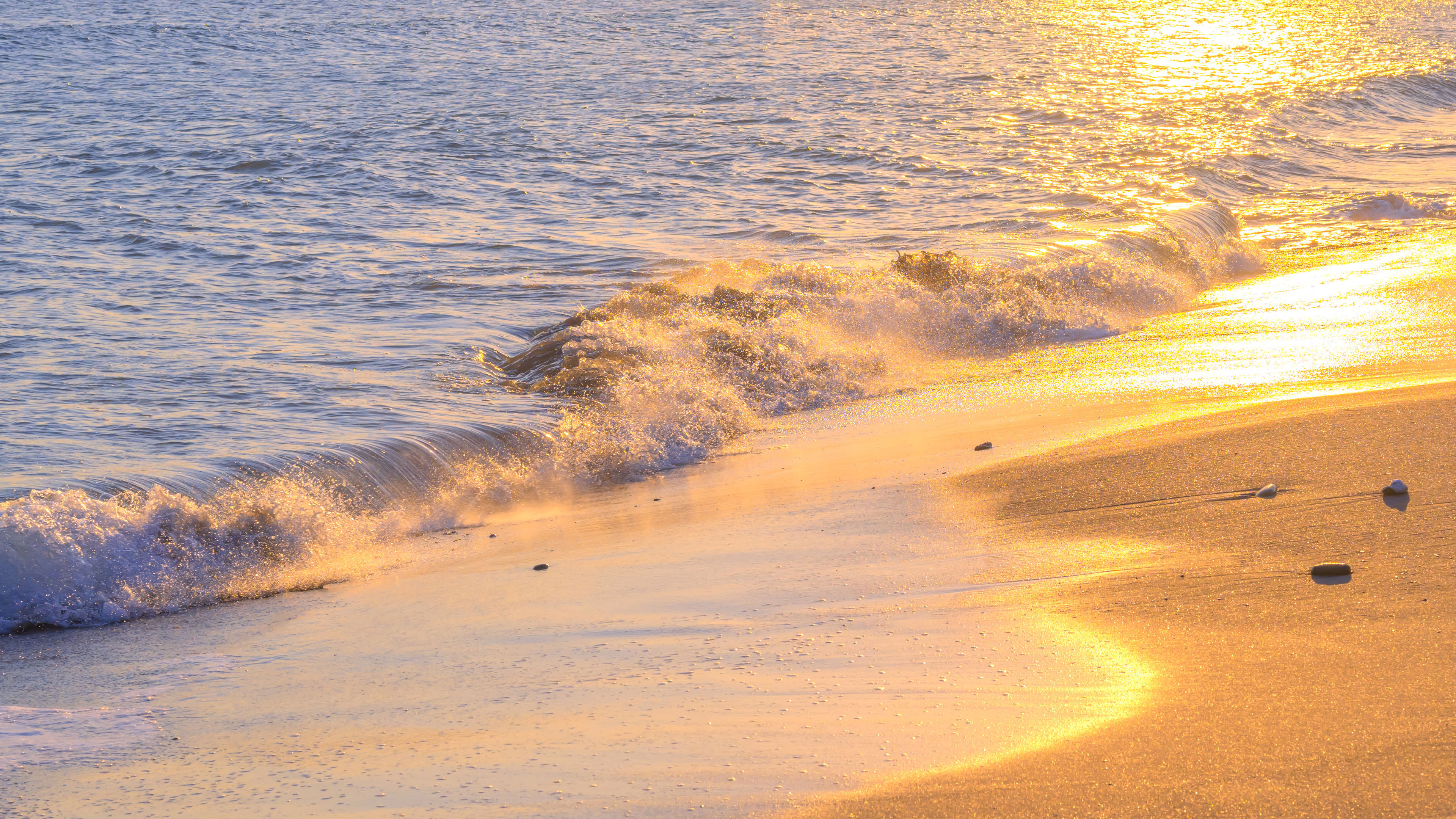 海洋天堂,金色海滩,海浪,沙滩