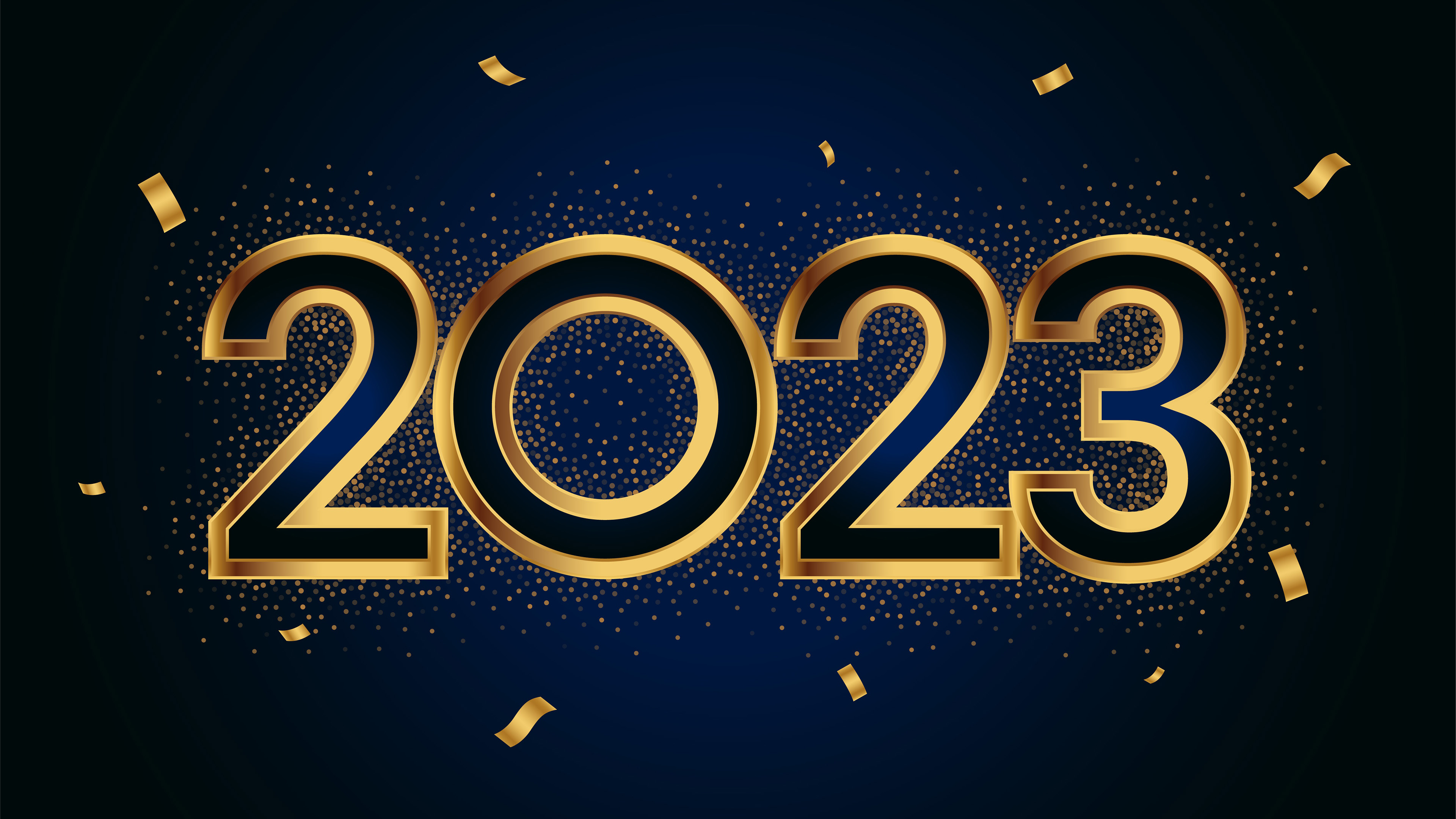 新年,2023,金光闪闪