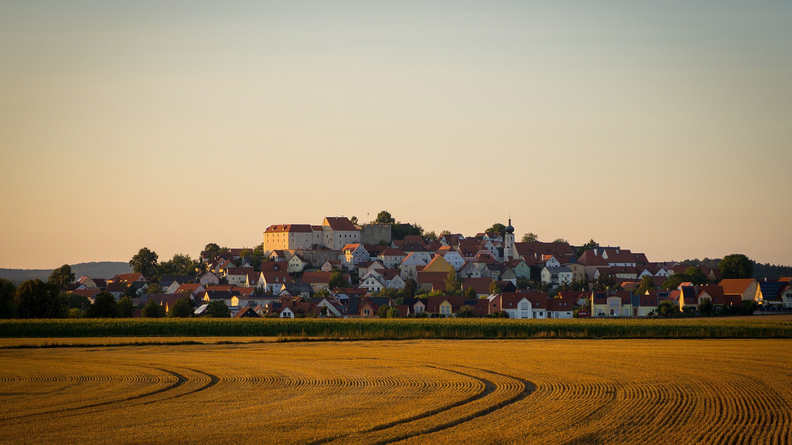 平原,城镇,村落