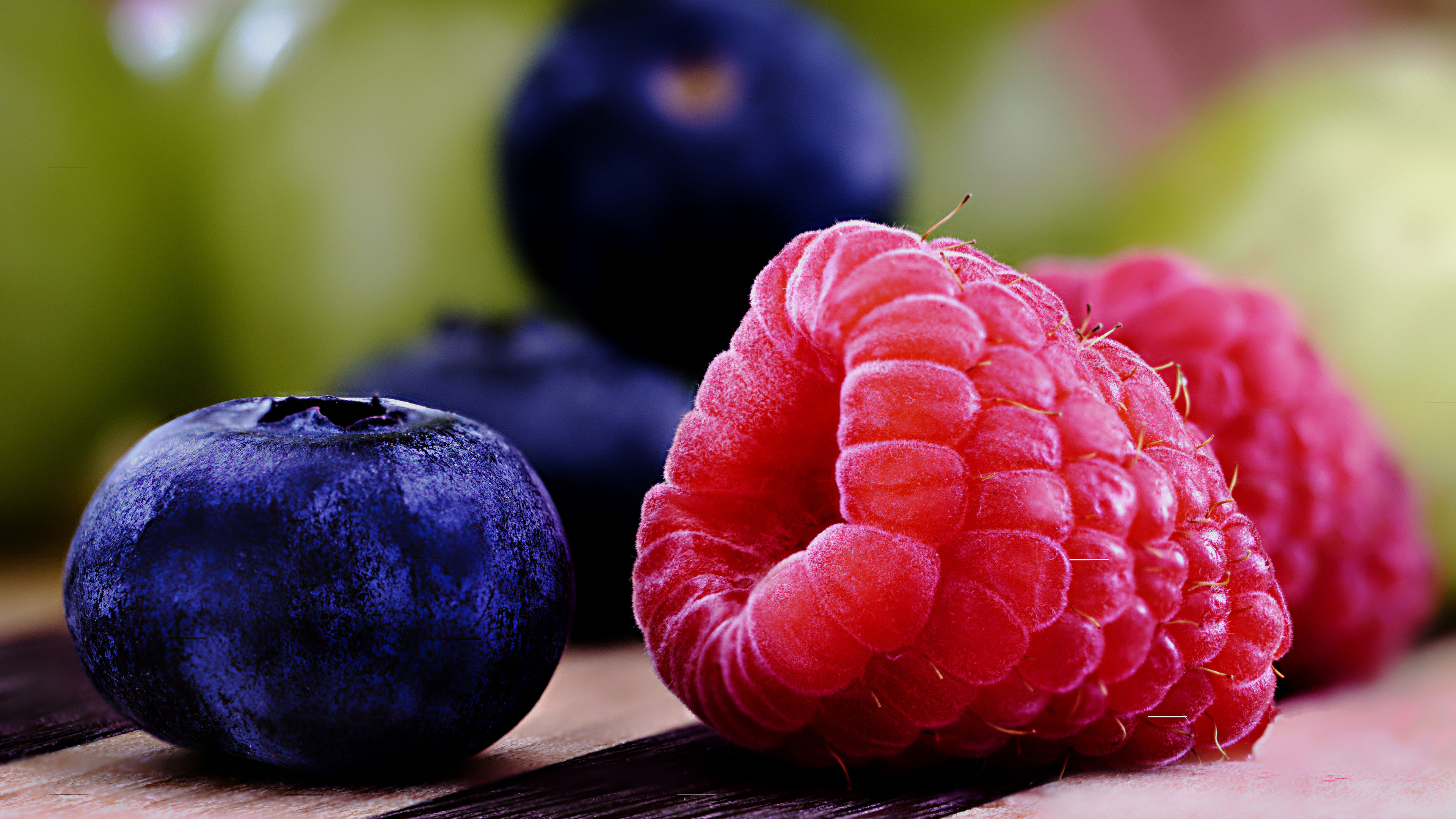 动感水果,树莓,蓝莓