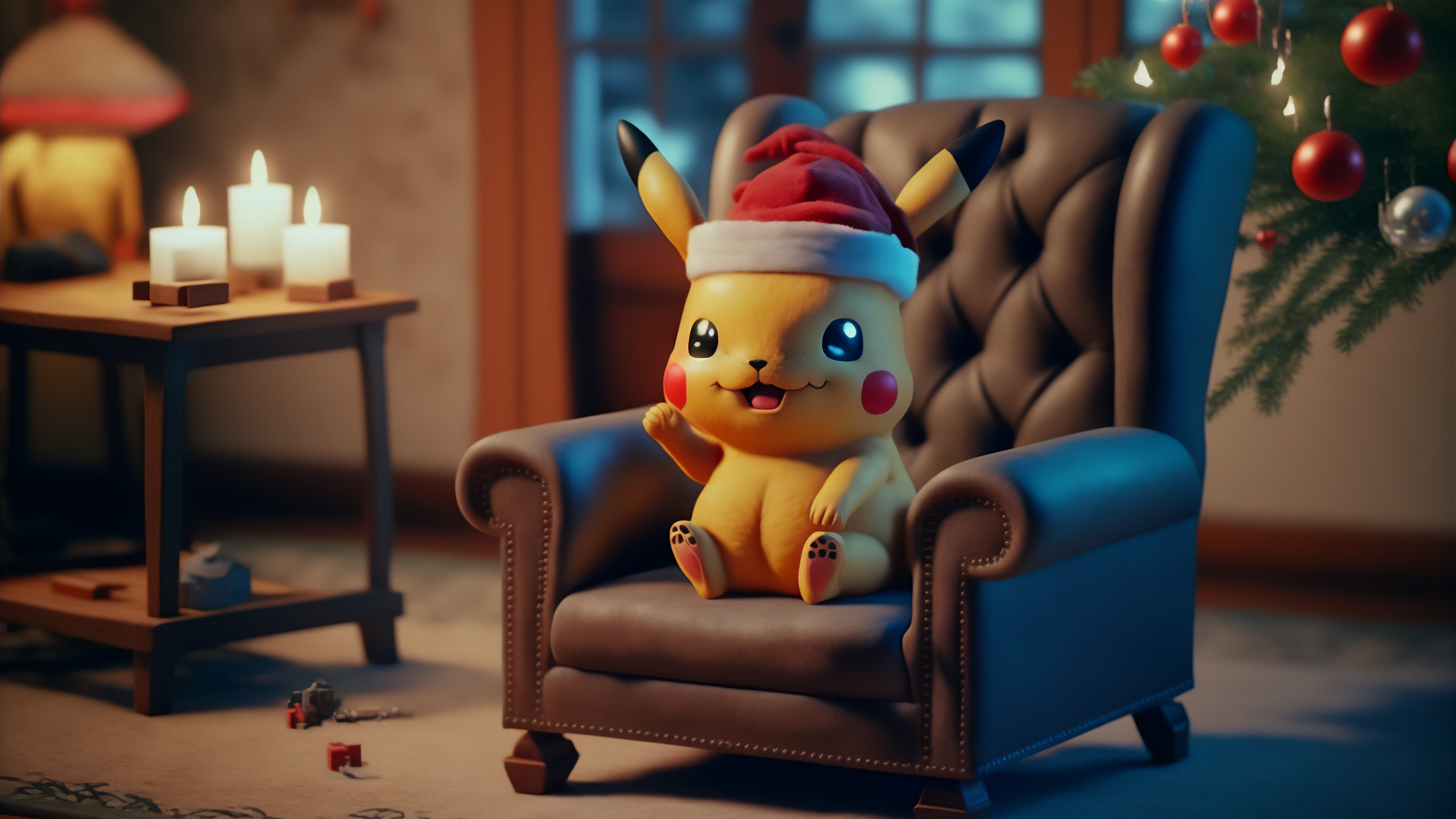 皮卡丘,圣诞节,可爱