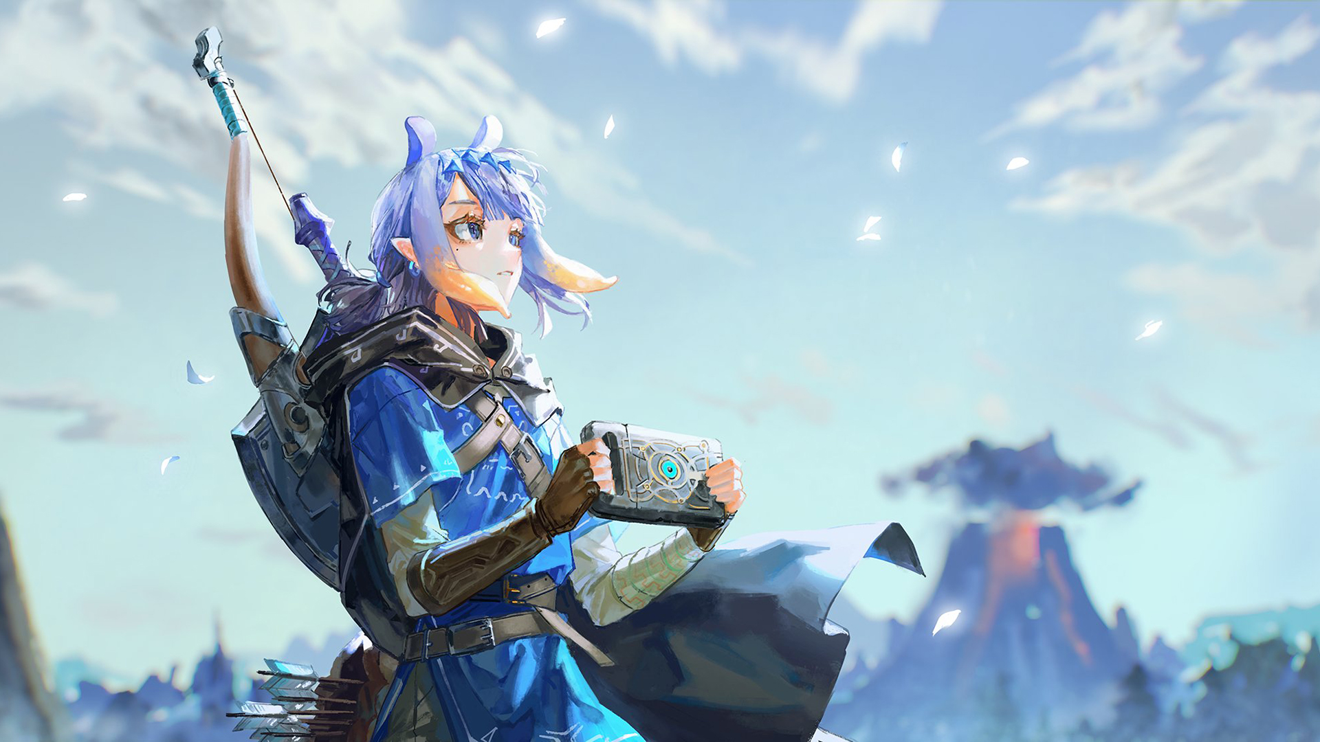 主机游戏,塞尔达,弓箭,荒野之息