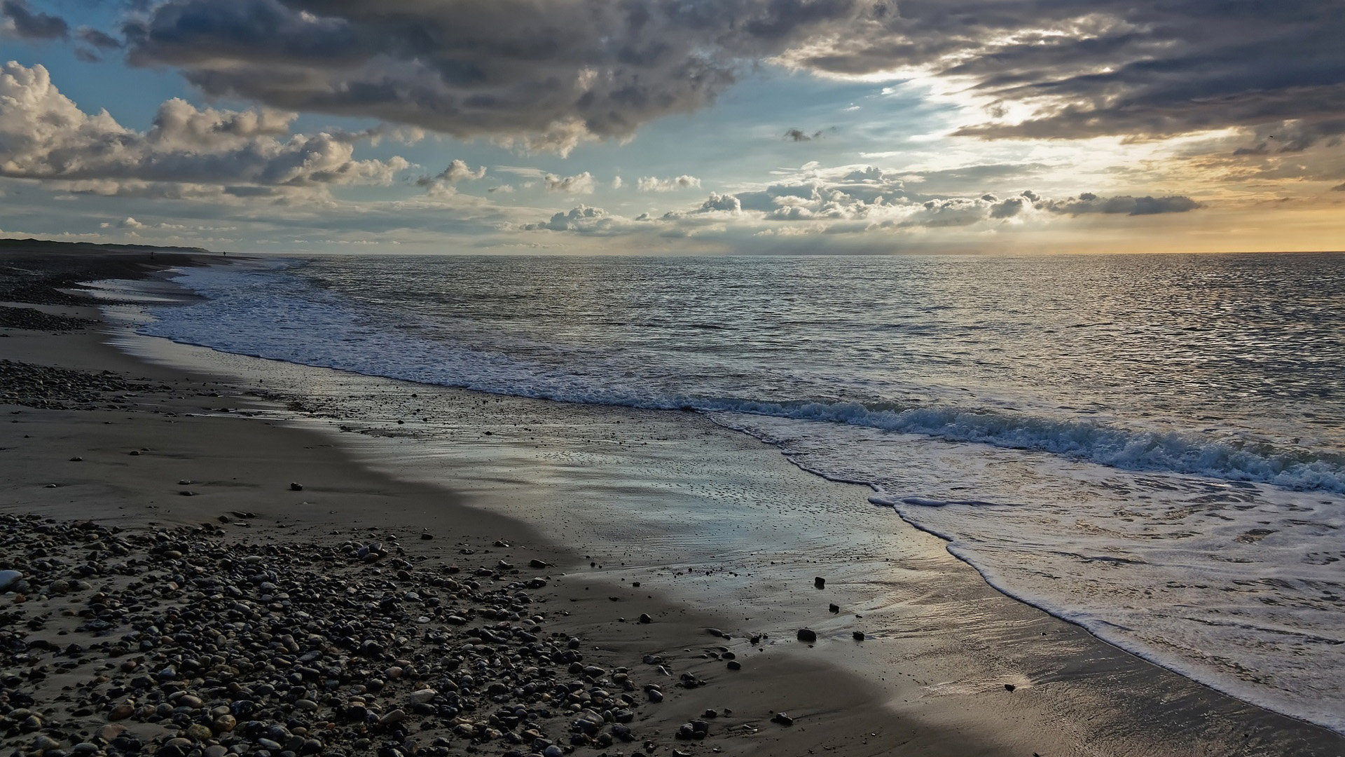 海洋天堂,海浪,沙滩,石头