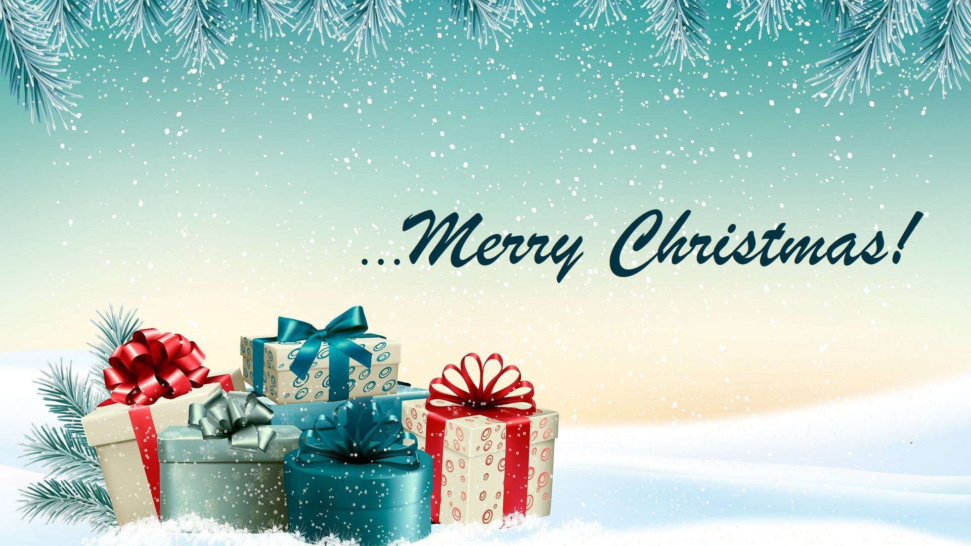 圣诞节,礼物,松树