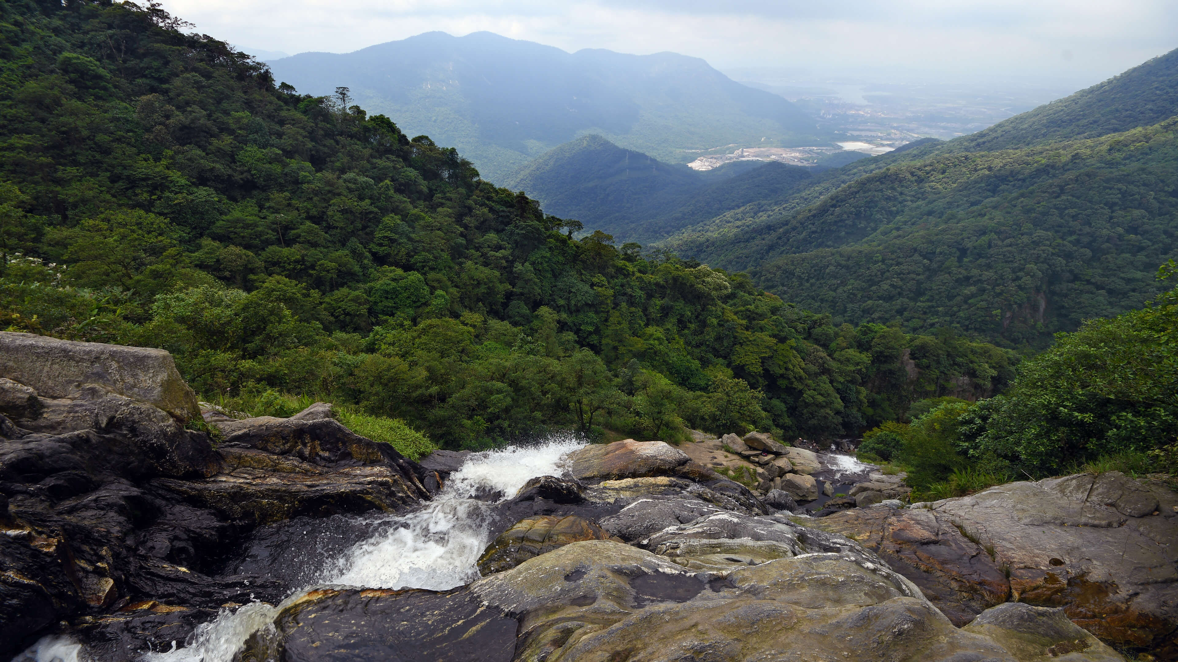 自然风光,山川,瀑布,河流