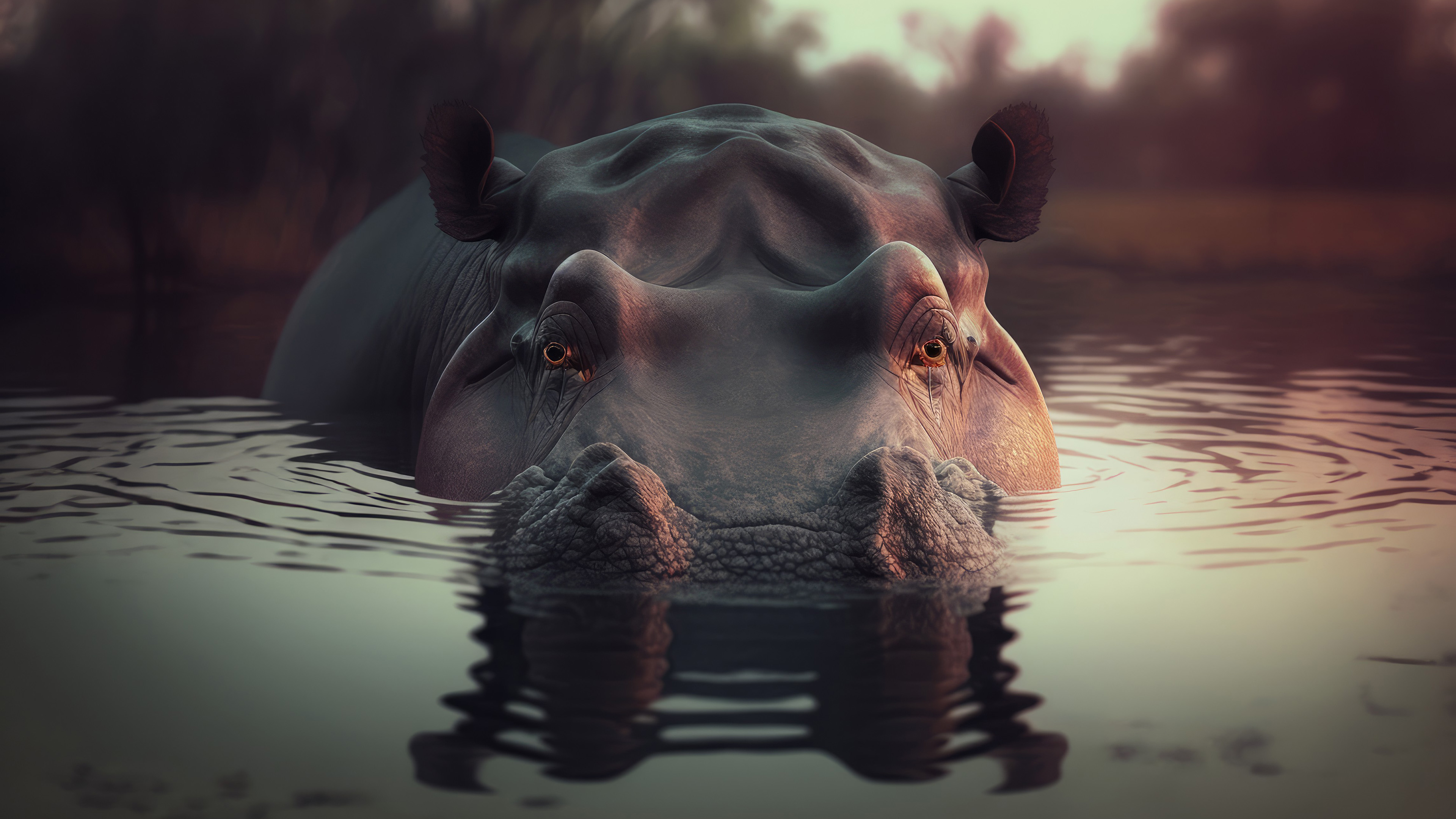 野生动物,河马,野兽,热带动物