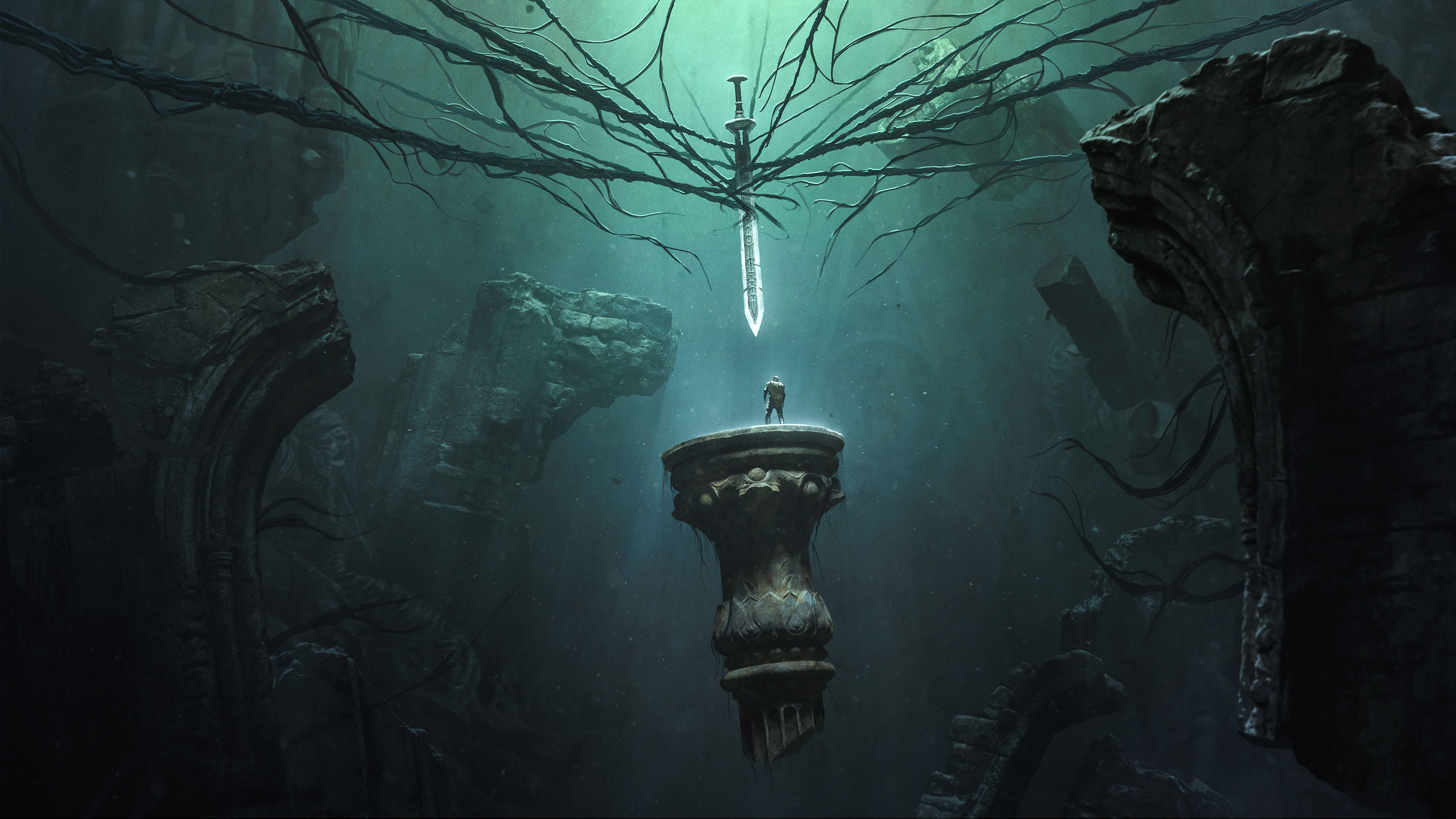 幽谷,圣剑,藤蔓,地下奇迹