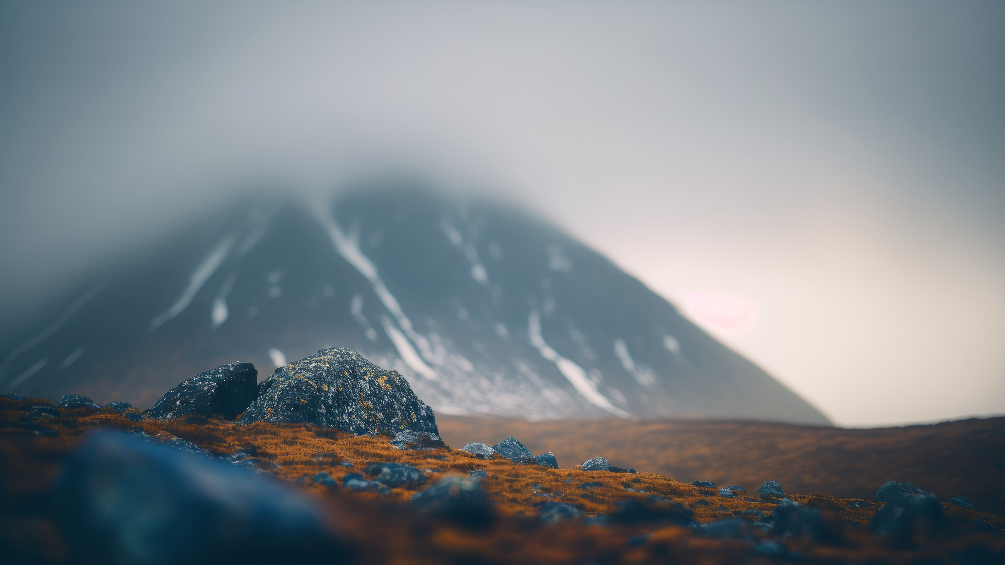 静物写真,石头,山丘,景深