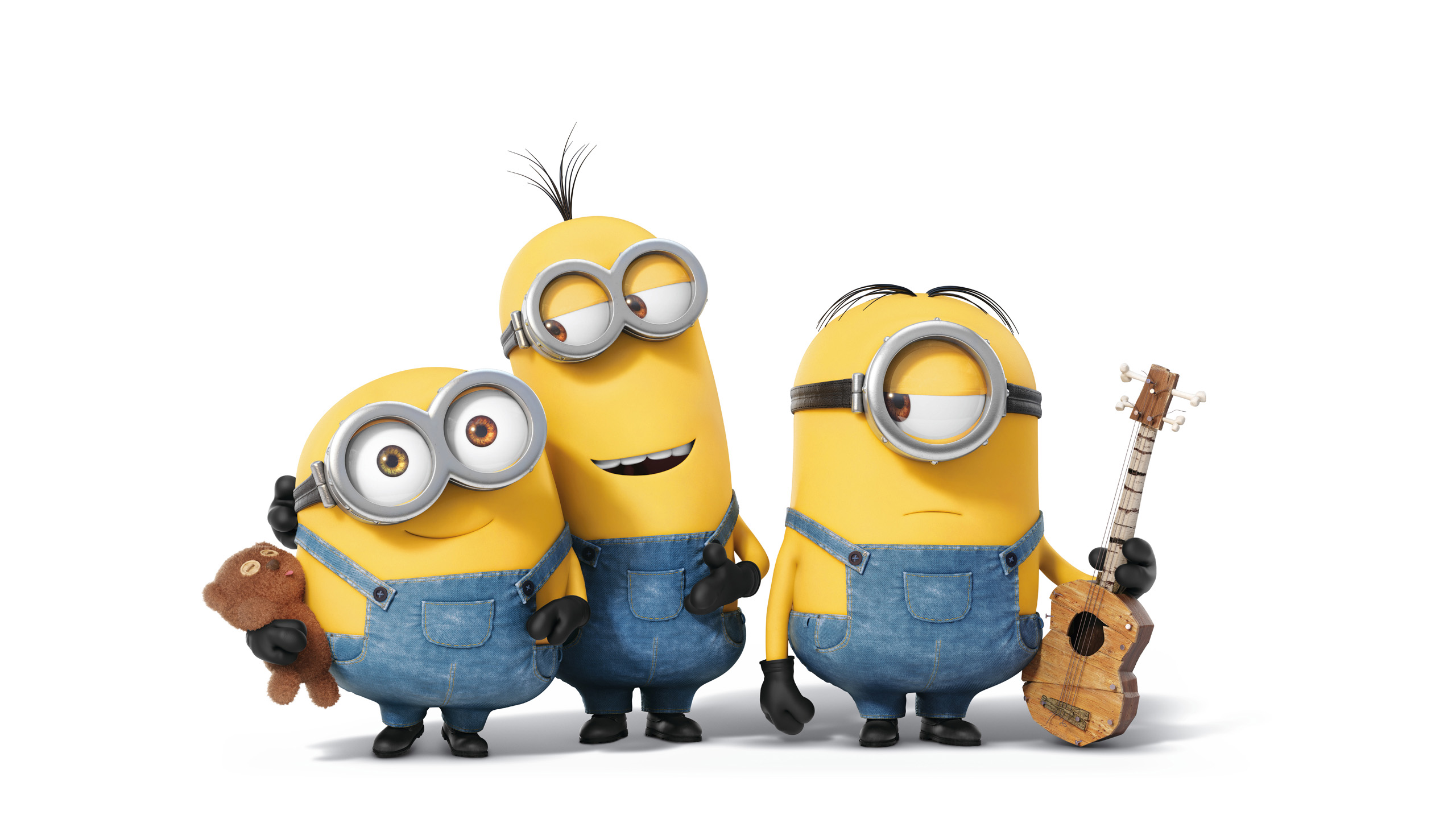 小黄人,神偷奶爸,吉他,背带裤