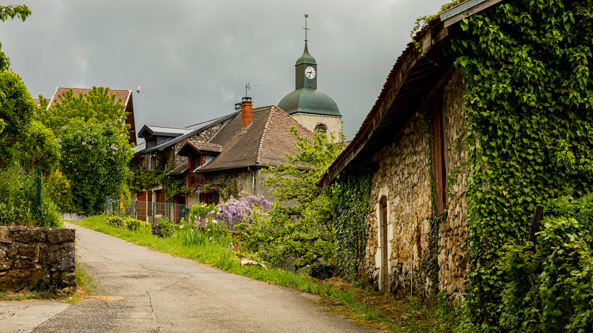建筑,小镇,安静,教堂