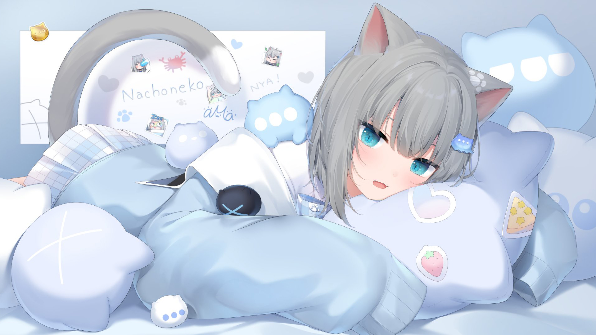 猫羽雫,兽耳,温馨,暖暖