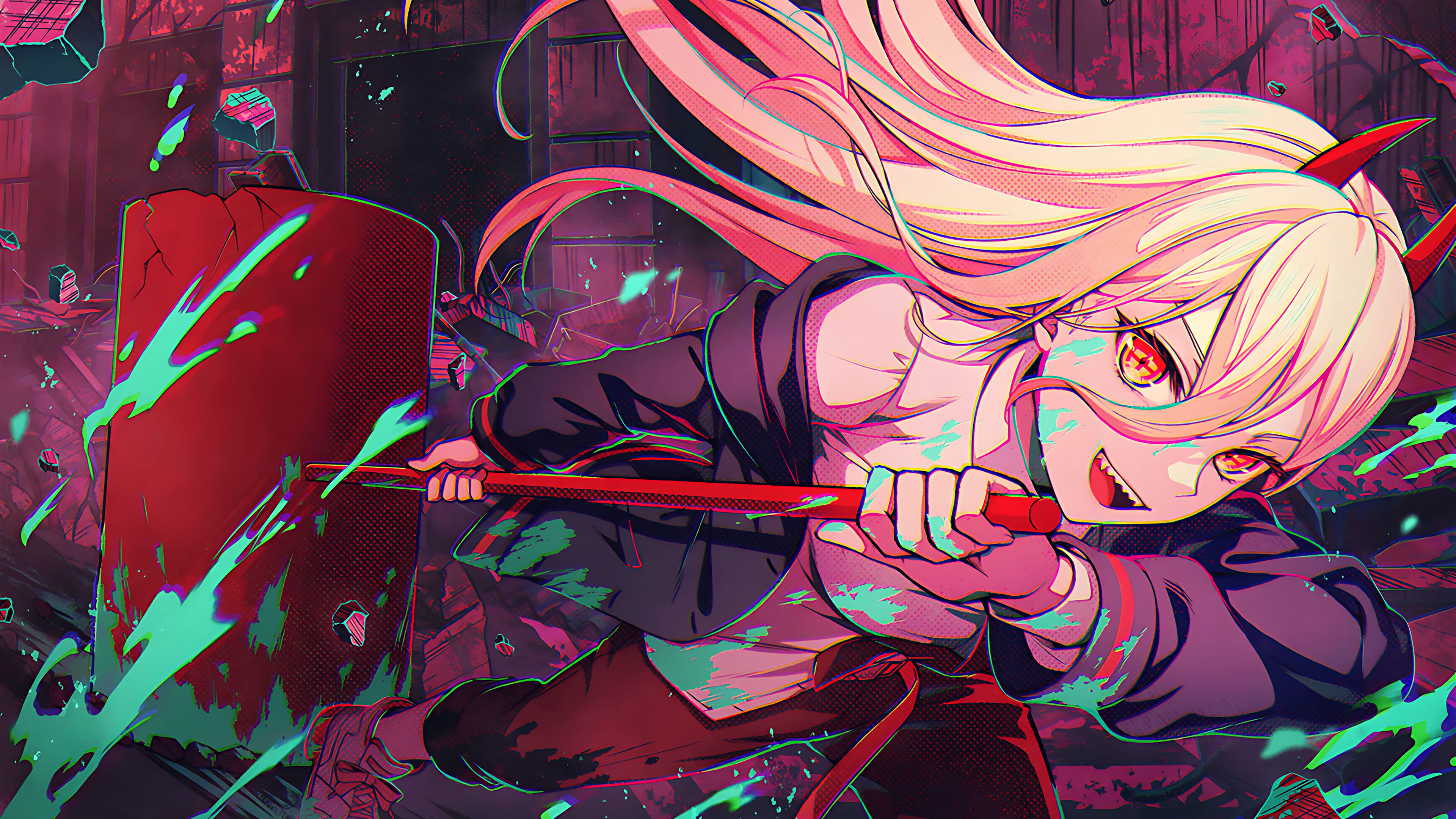 链锯人,巨锤,恶魔