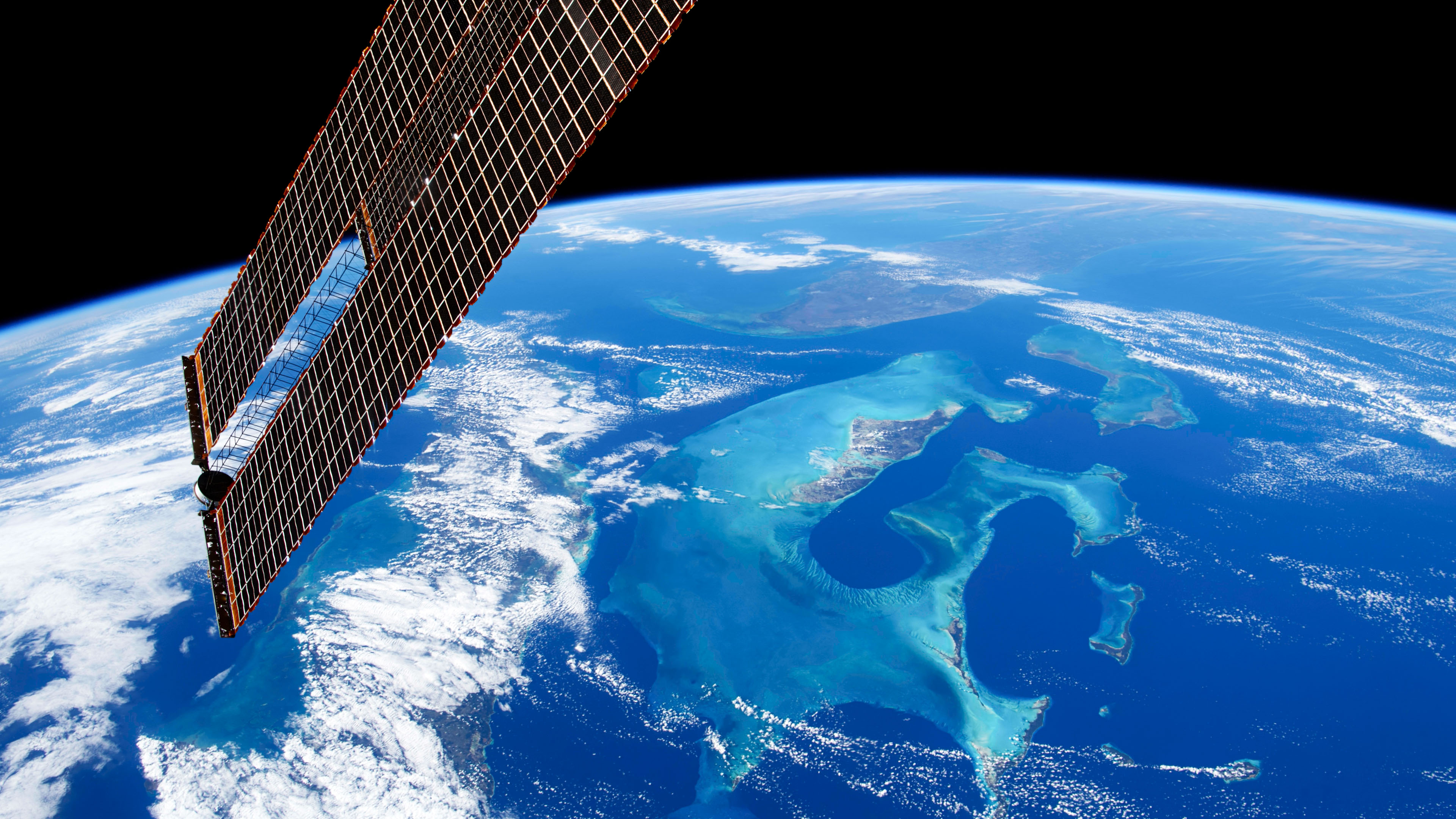 蓝色星球,卫星,远望地球