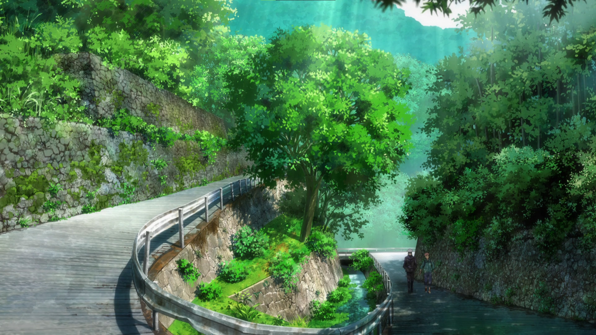 咒术回战,盘山路,树林,郊外